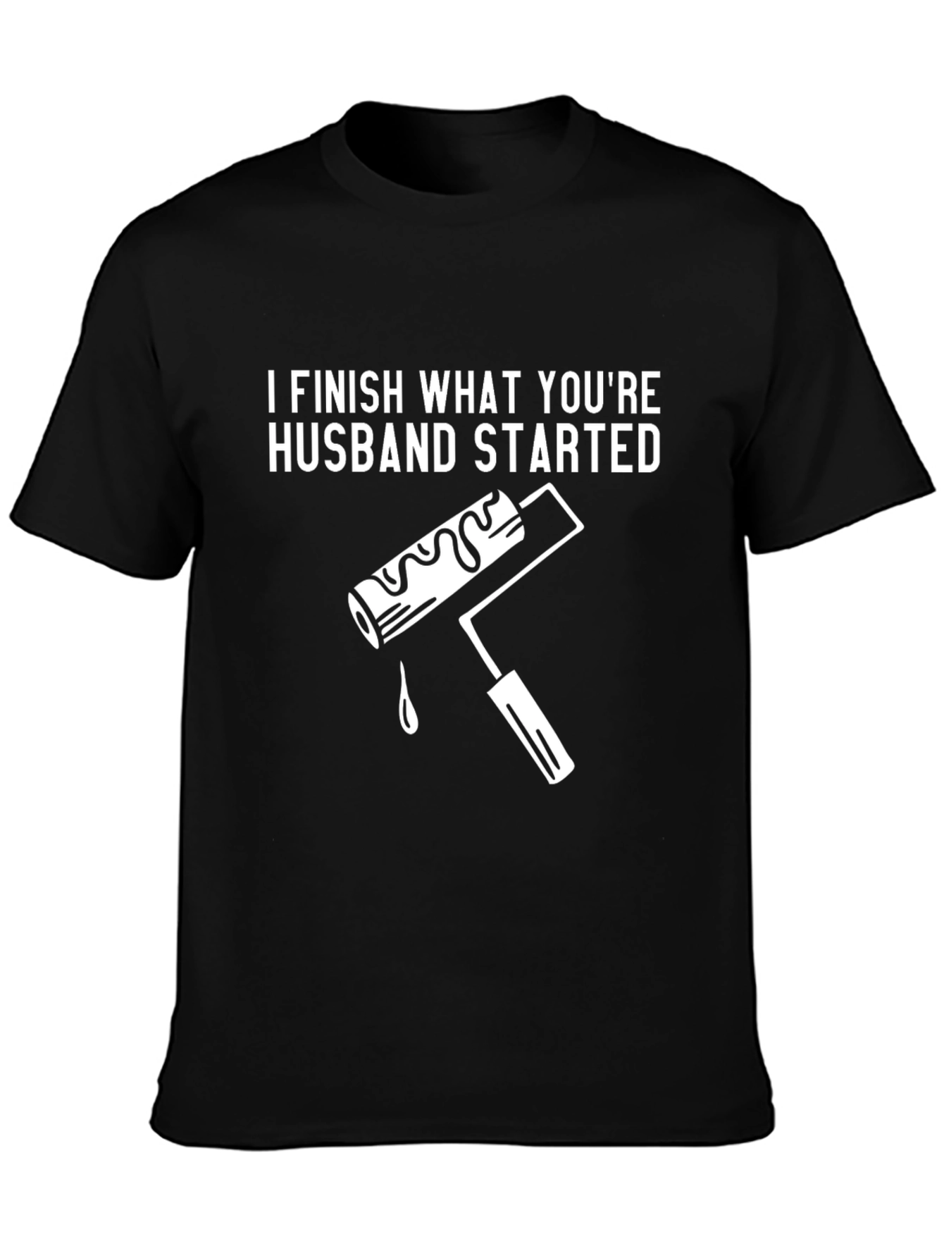 Black Husband Started Funny T-Shirt view 3