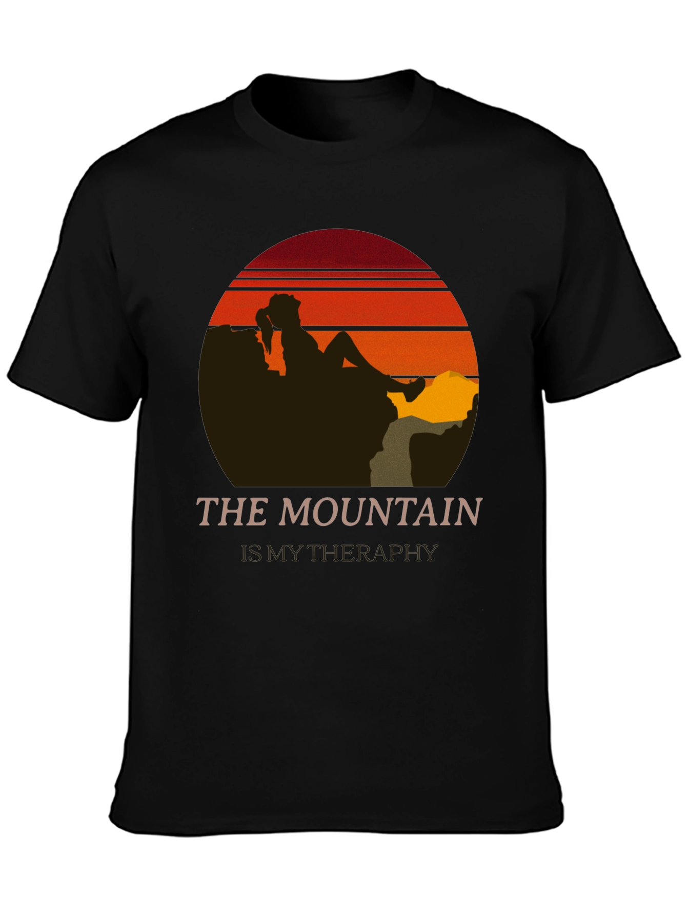 Black Mountain Therapy Graphic Tee view 3