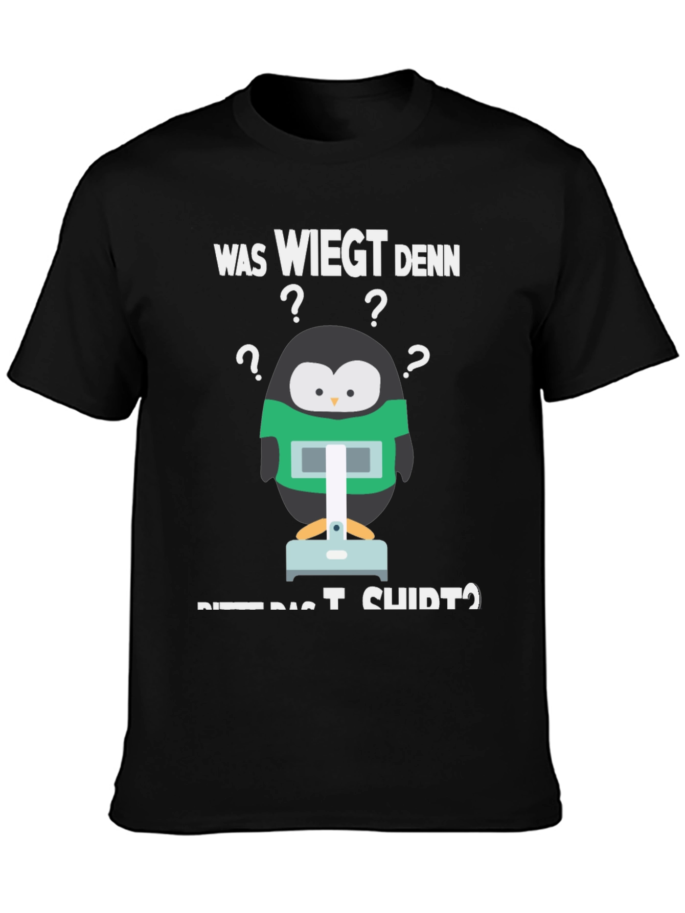 Black Penguin T-Shirt: What Does This T-Shirt Weigh? view 3