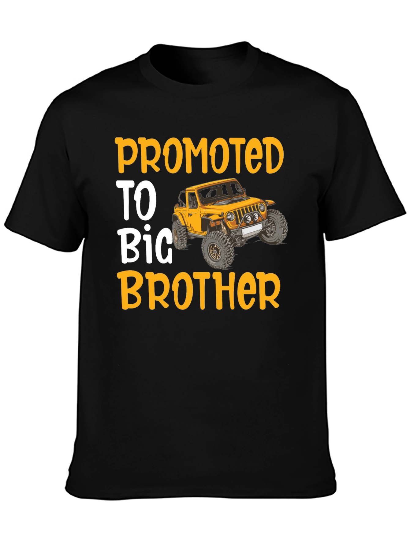 Black Promoted to Big Brother T-Shirt view 3