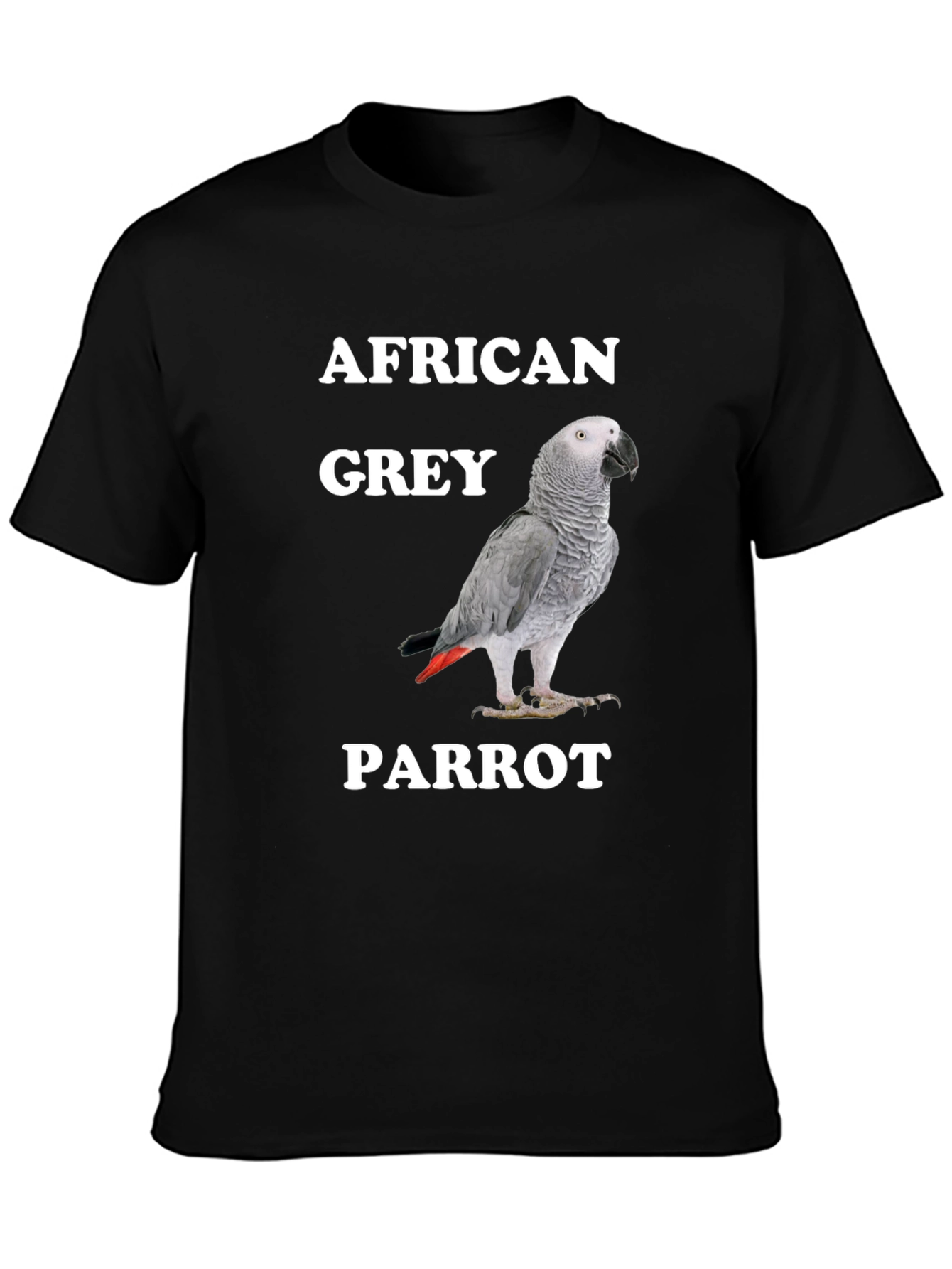 African Grey Parrot T-Shirt - 3
