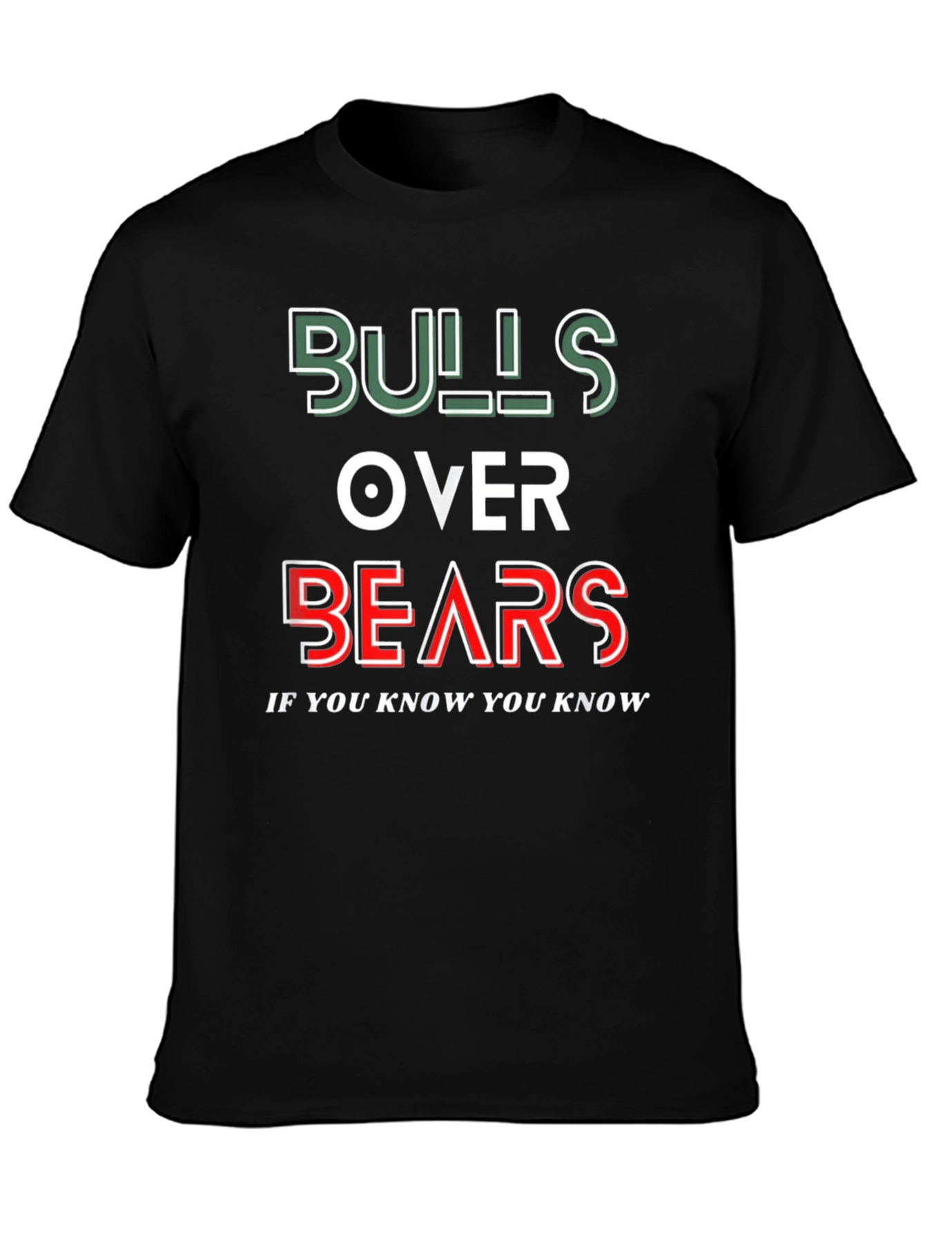 Bulls Over Bears Graphic T-Shirt - 3