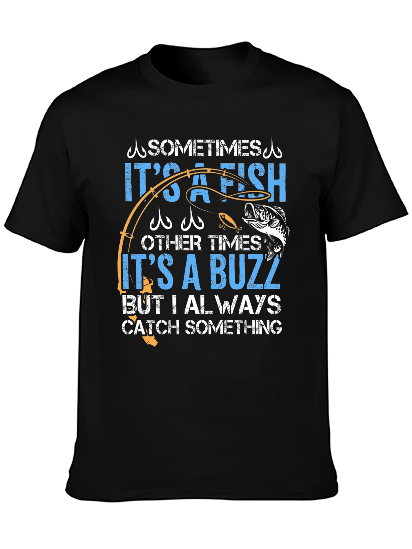 Fisherman's T-Shirt: It's a Fish, It's a Buzz - 3