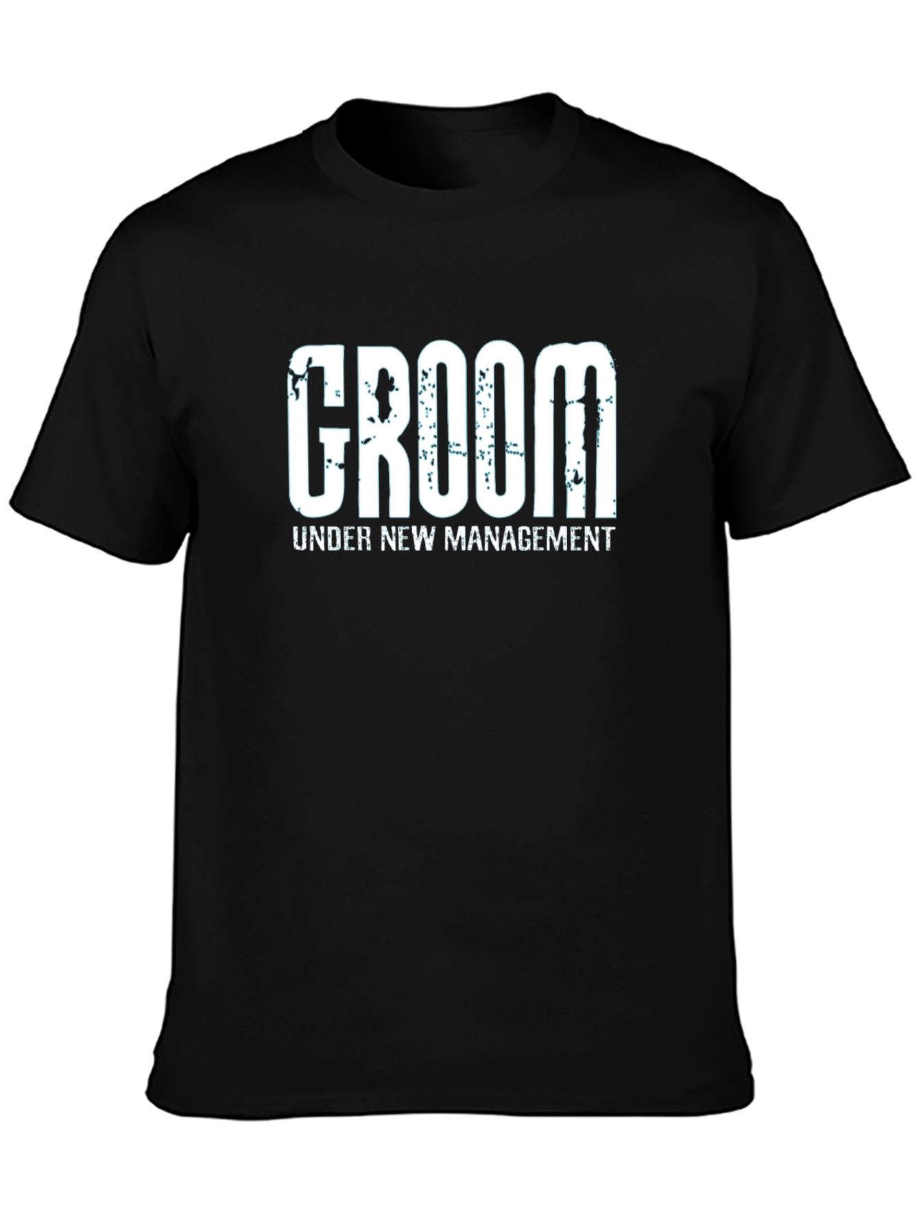 Black Groom Under New Management T-Shirt view 3