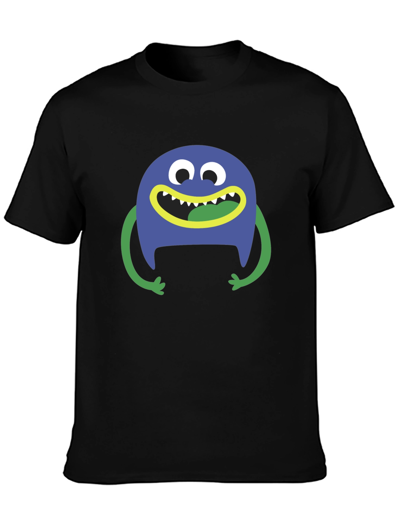 Black Monster Graphic Tee - Fun & Stylish view 3
