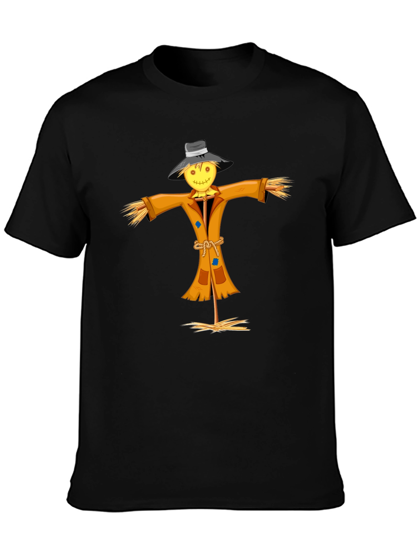 Scarecrow Graphic Tee - Unique Halloween Shirt - 3