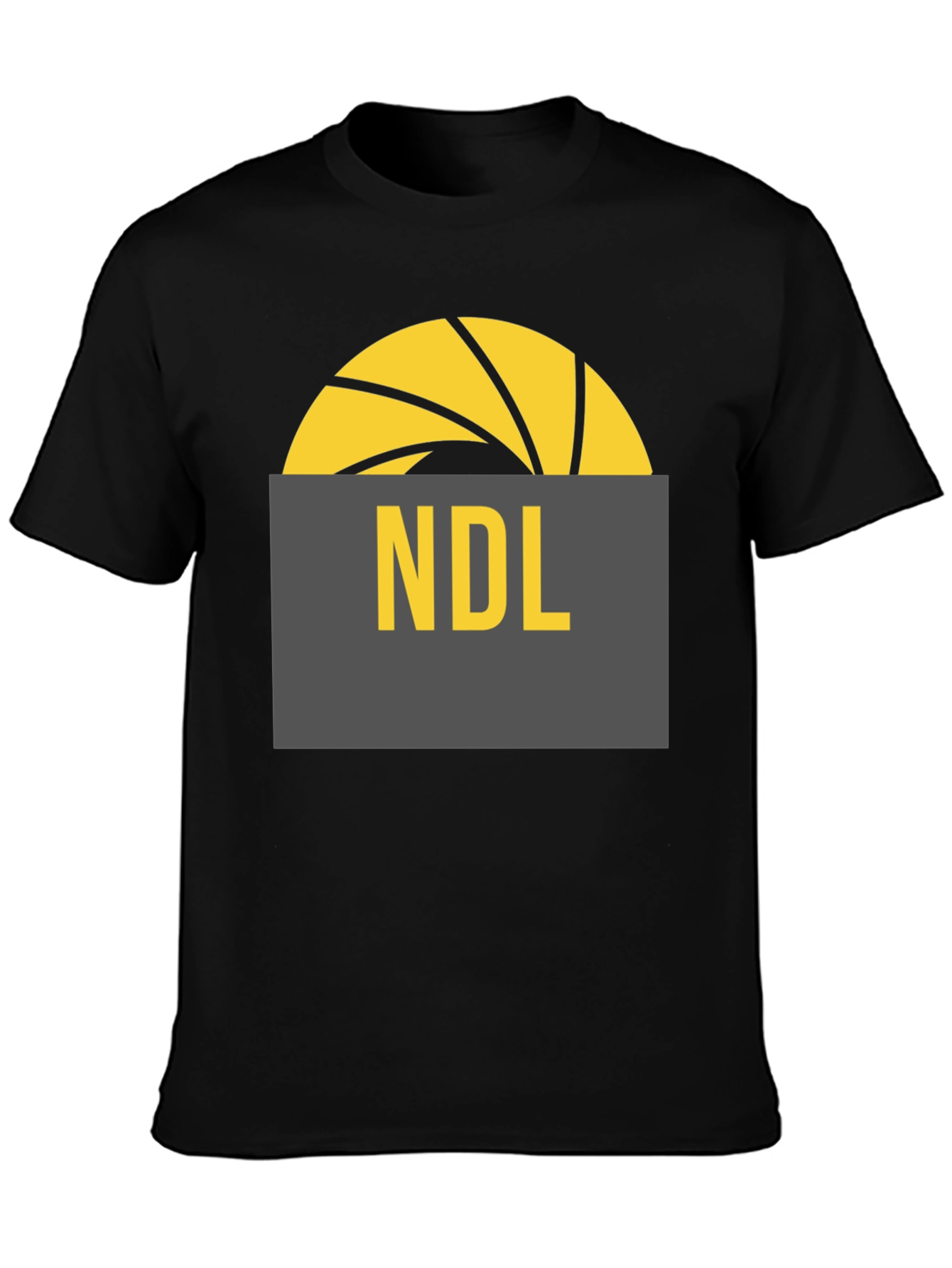 Black NDL Portal T-Shirt - Stylish Geek Fashion view 3