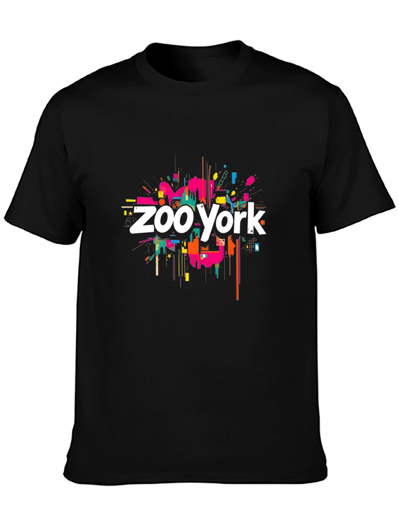 Black Zoo York Graphic Black T-Shirt view 3