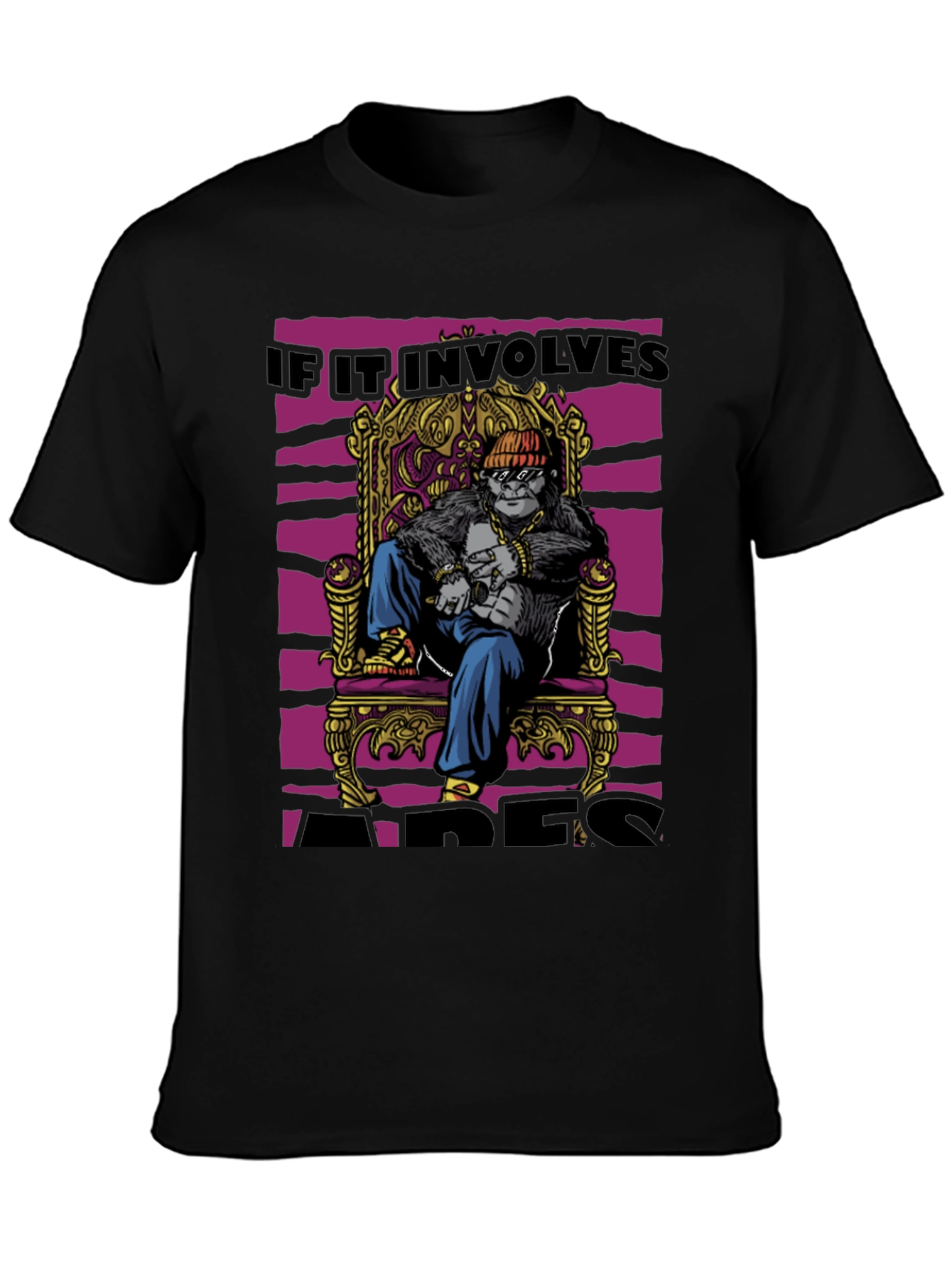 Black Ape Throne T-Shirt view 3
