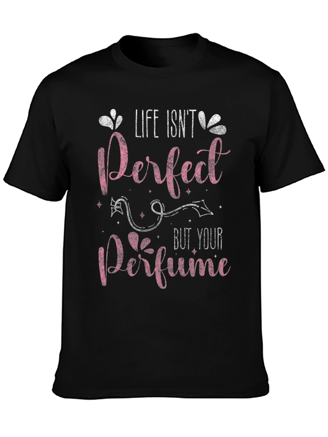 Black Life Isn't Perfect Perfume T-Shirt view 3