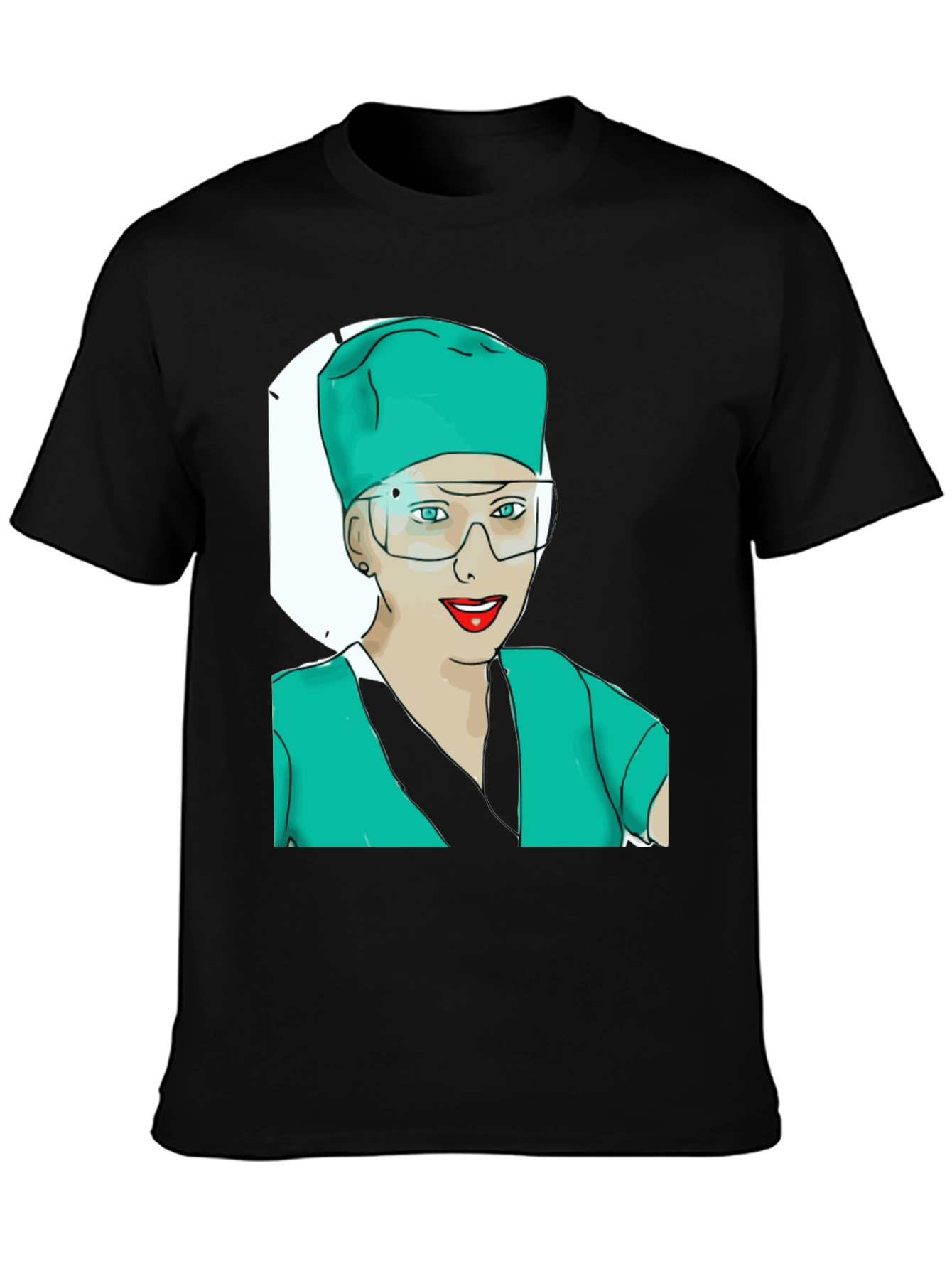 Surgeon Graphic Tee - Black Cotton T-Shirt - 3