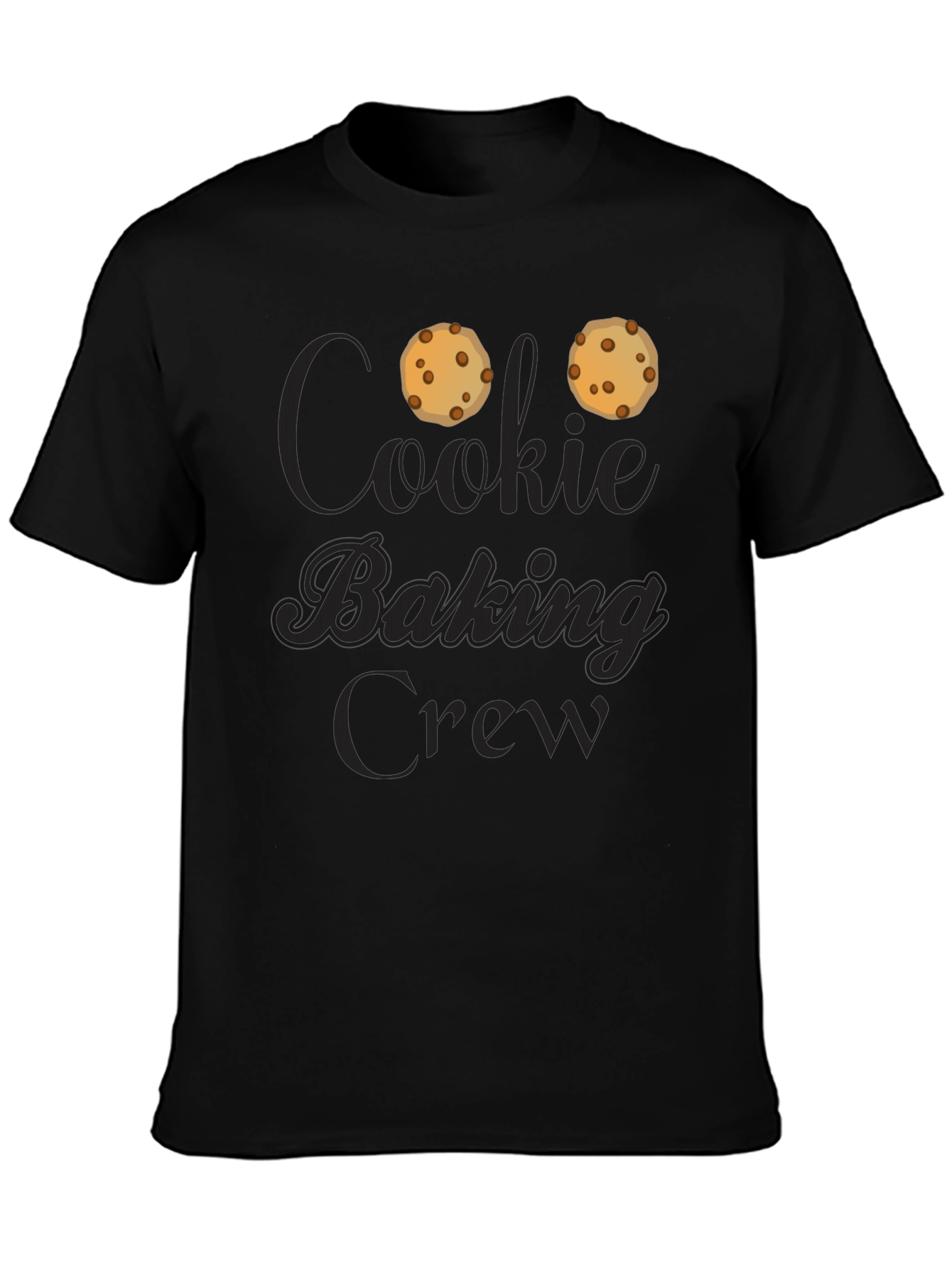 Black Cookie Baking Crew Black T-Shirt view 3