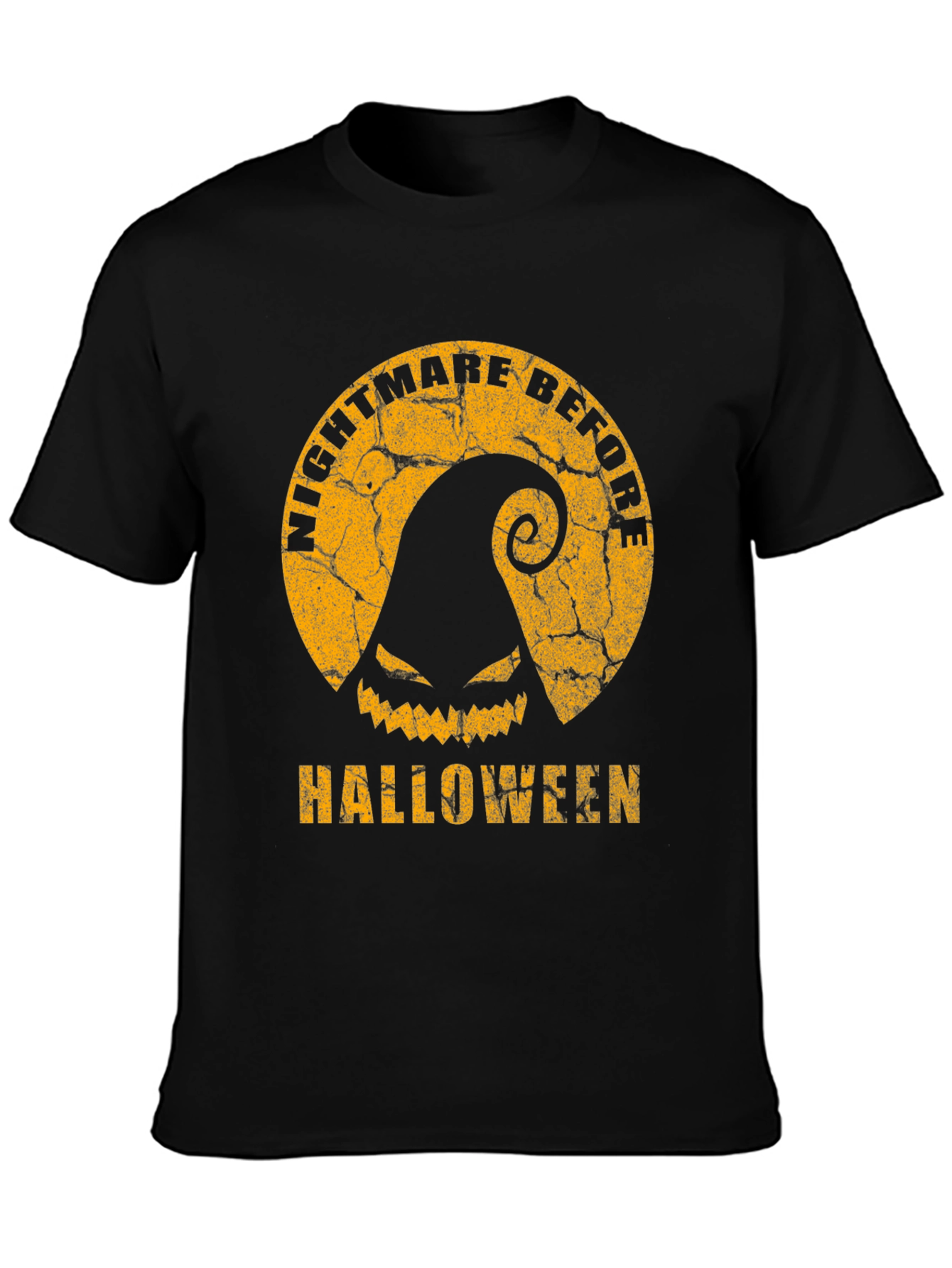 Black Nightmare Before Halloween Graphic Tee view 3