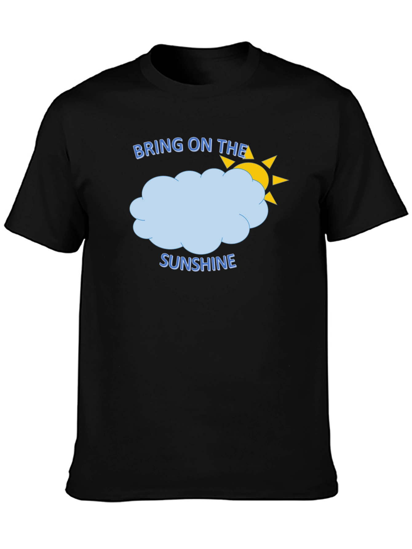 Black Bring on the Sunshine Graphic Tee view 3
