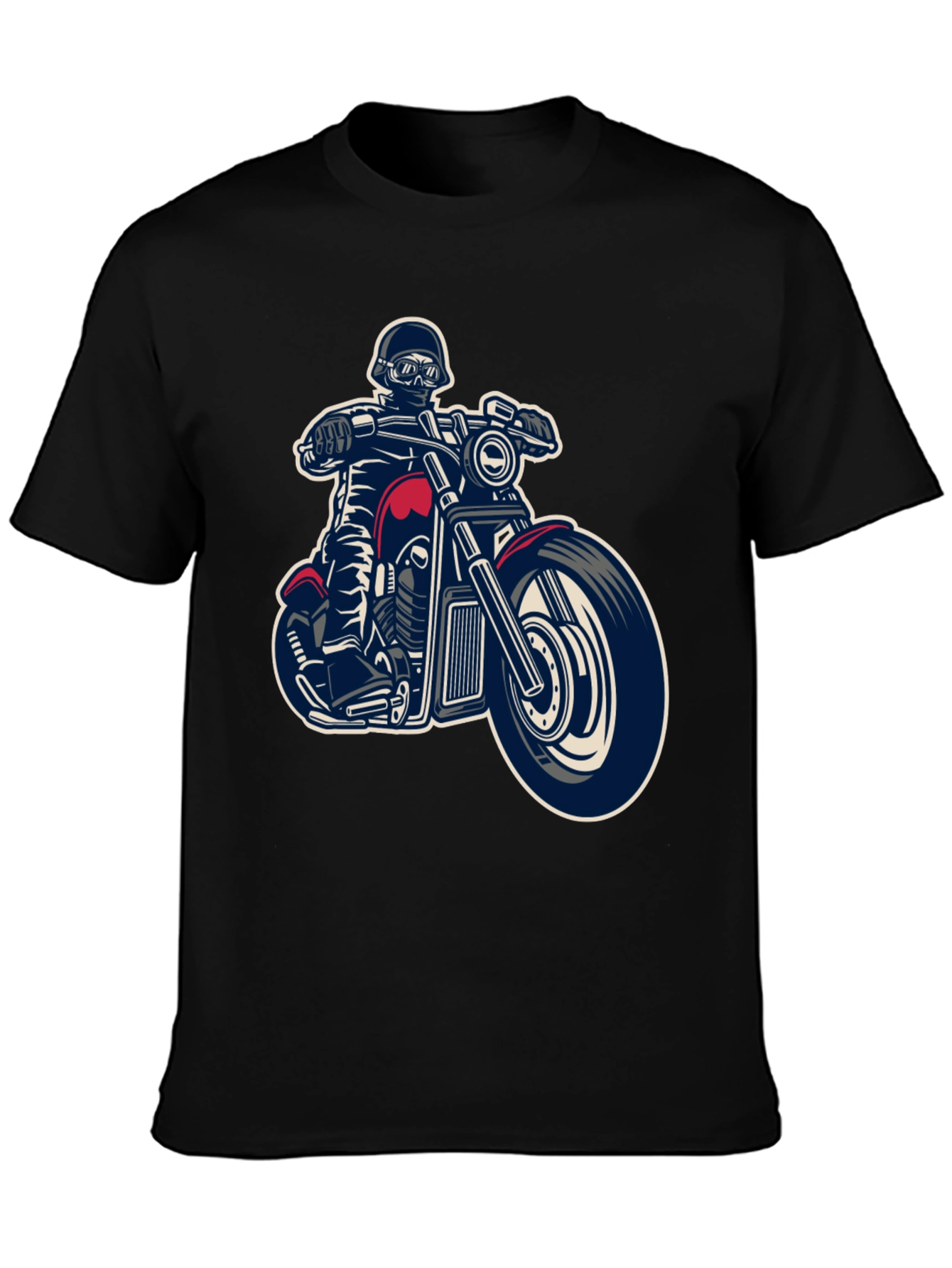 Biker Graphic T-Shirt - Ride in Style - 3