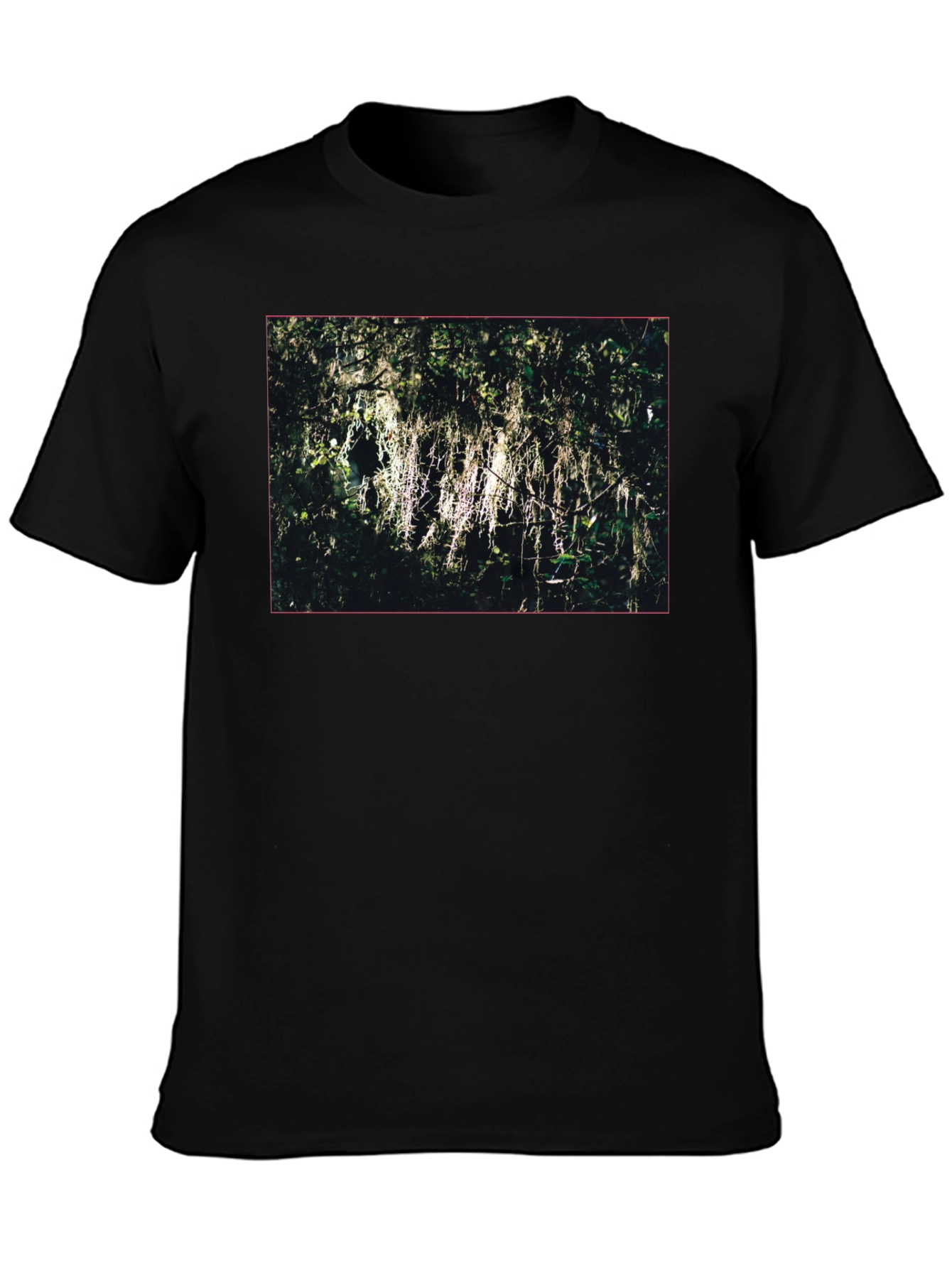 Black Nature's Tapestry Black Tee view 3