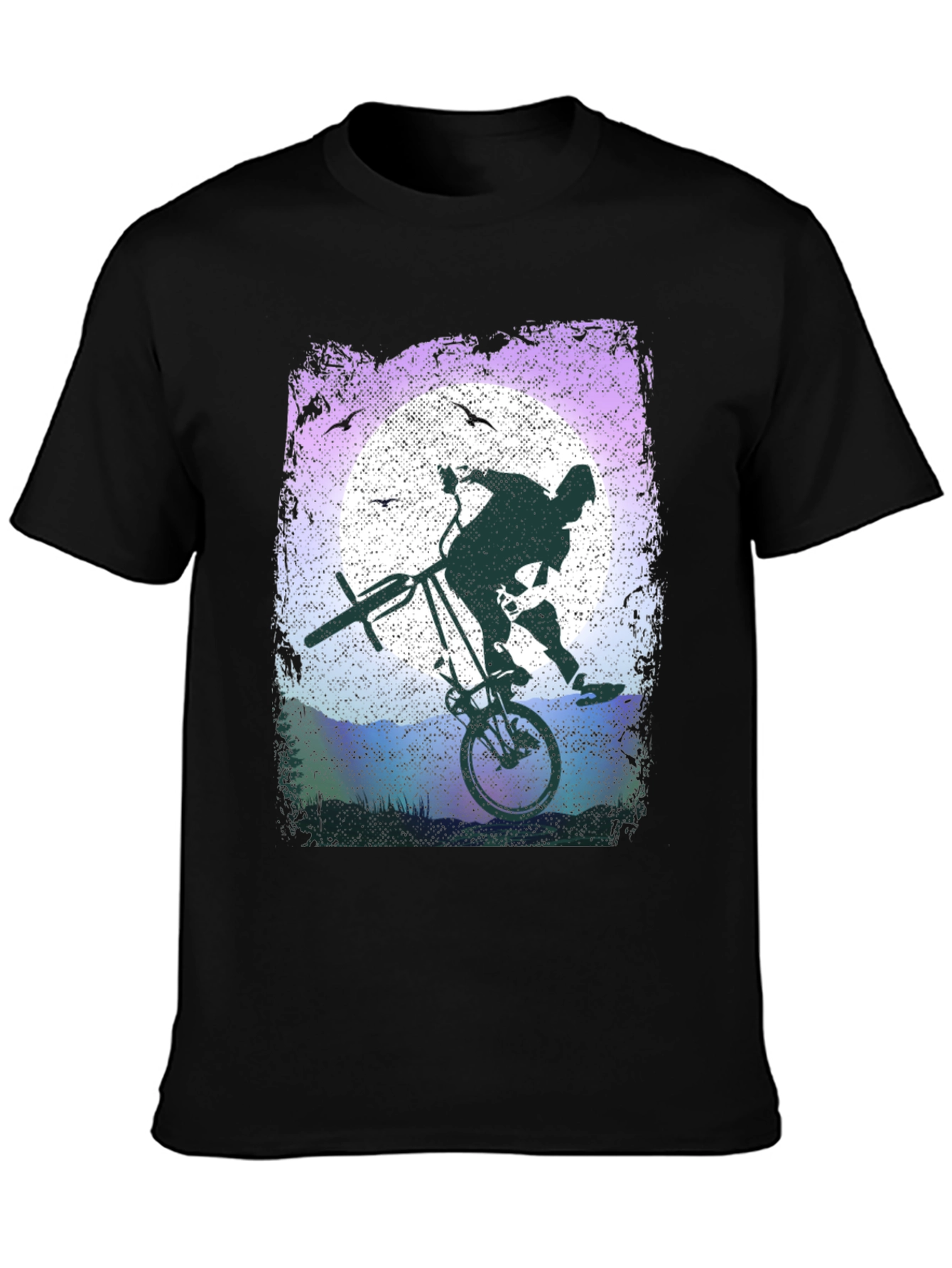BMX Bike Stunt T-Shirt - Graphic Tee - 3