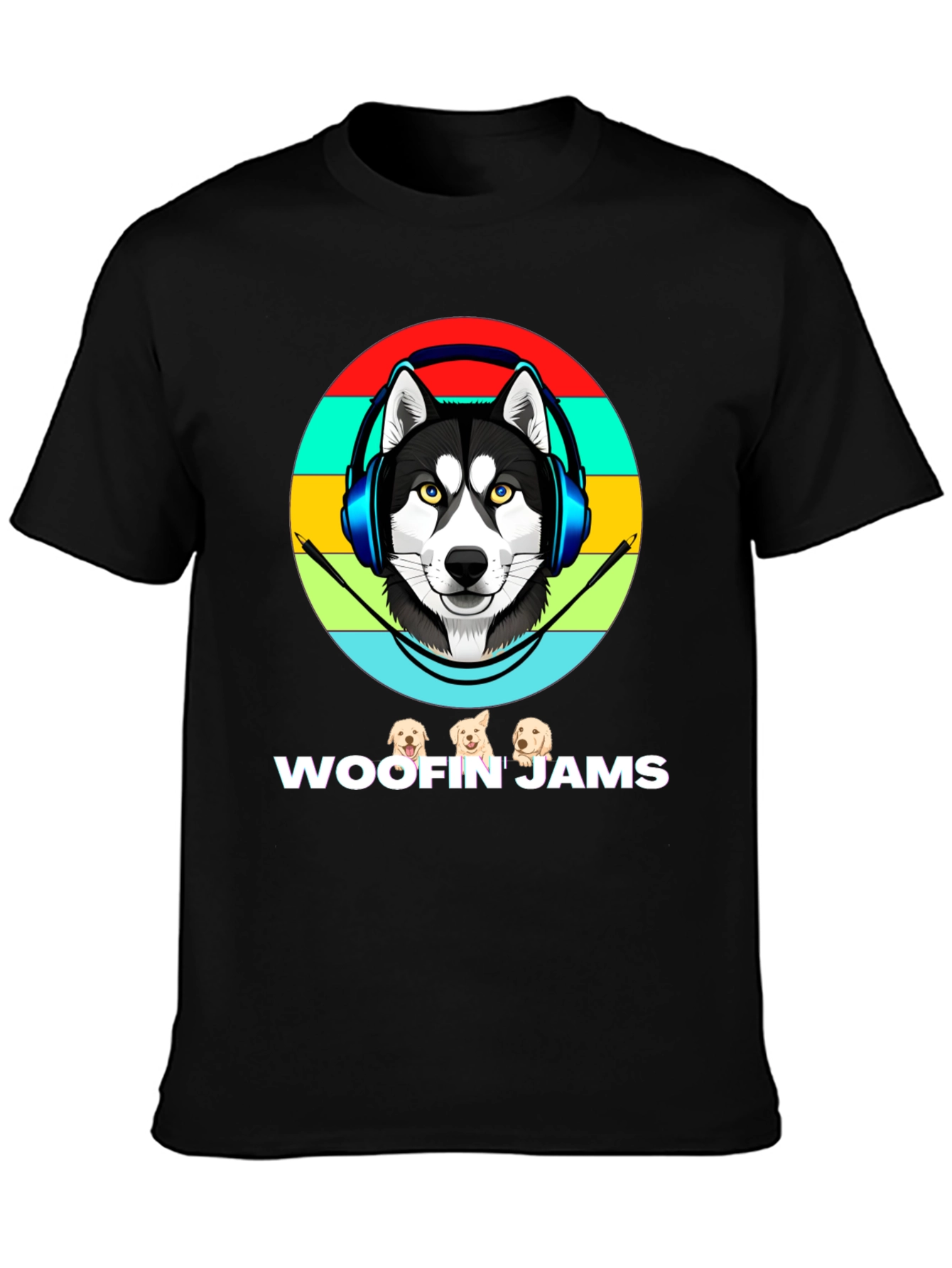 Woofin' Jams Dog T-Shirt - 3