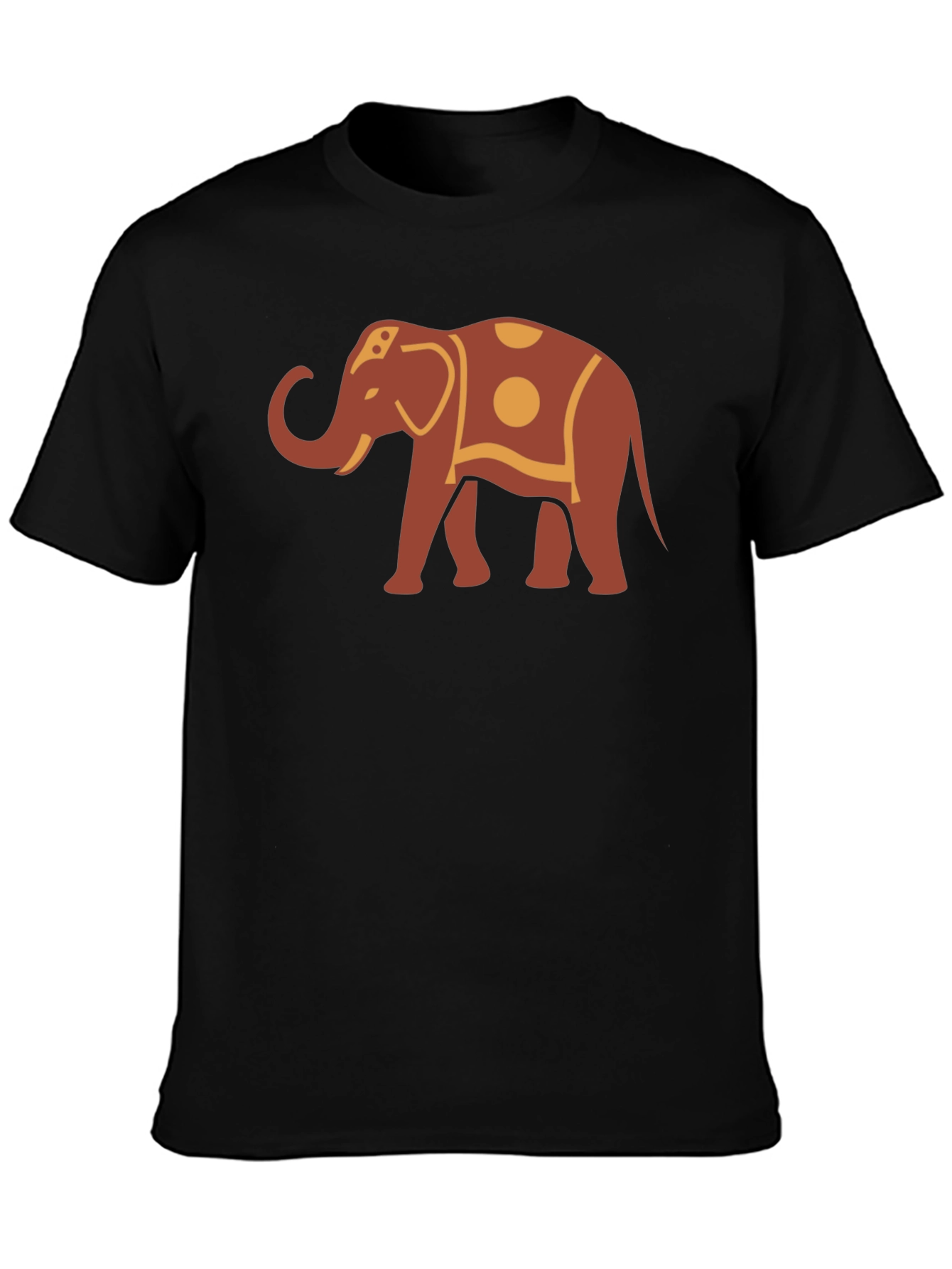 Black Elephant Graphic Tee - Unique Style view 3