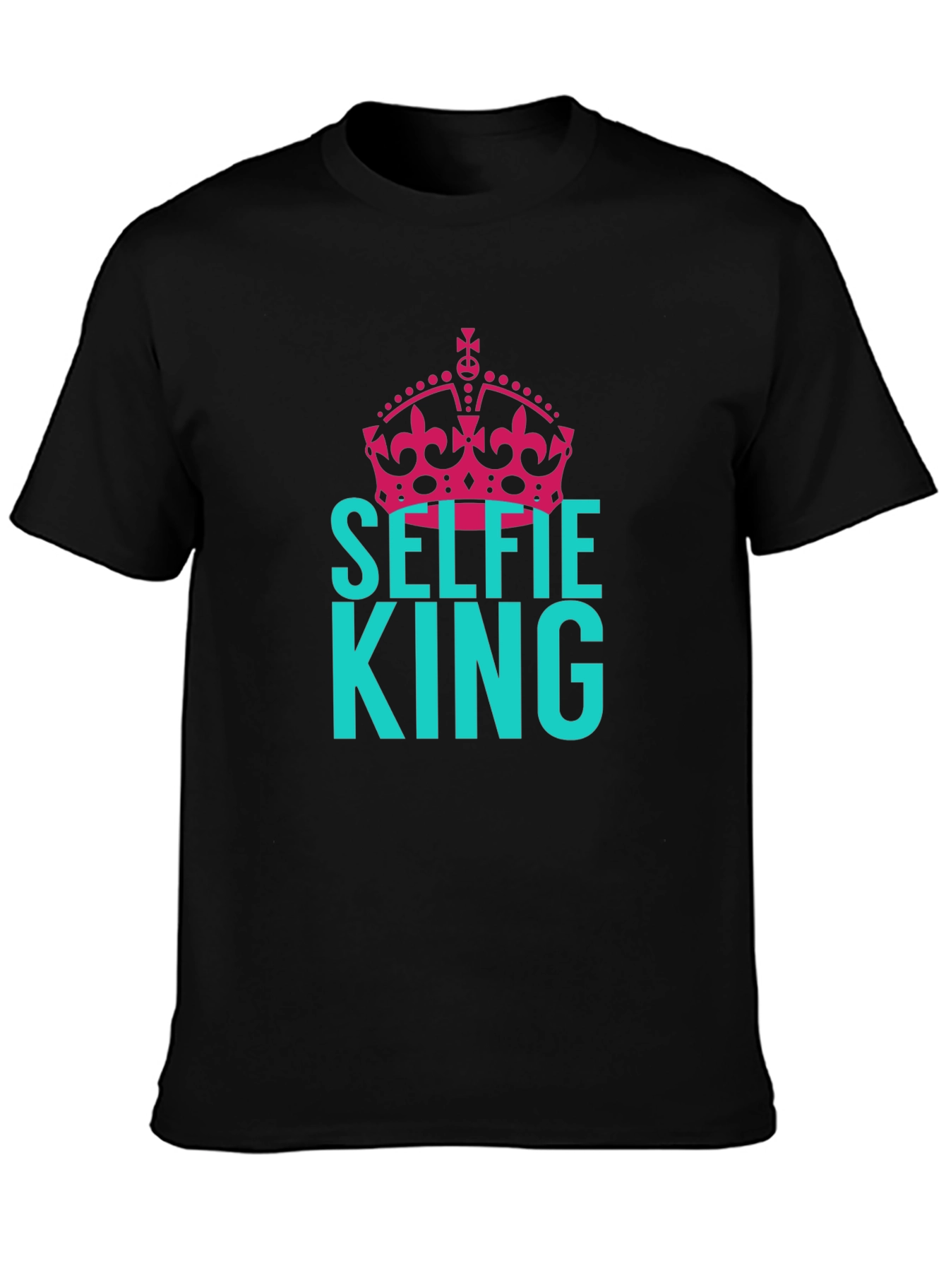 Selfie King Graphic Tee - Cool Design - 3