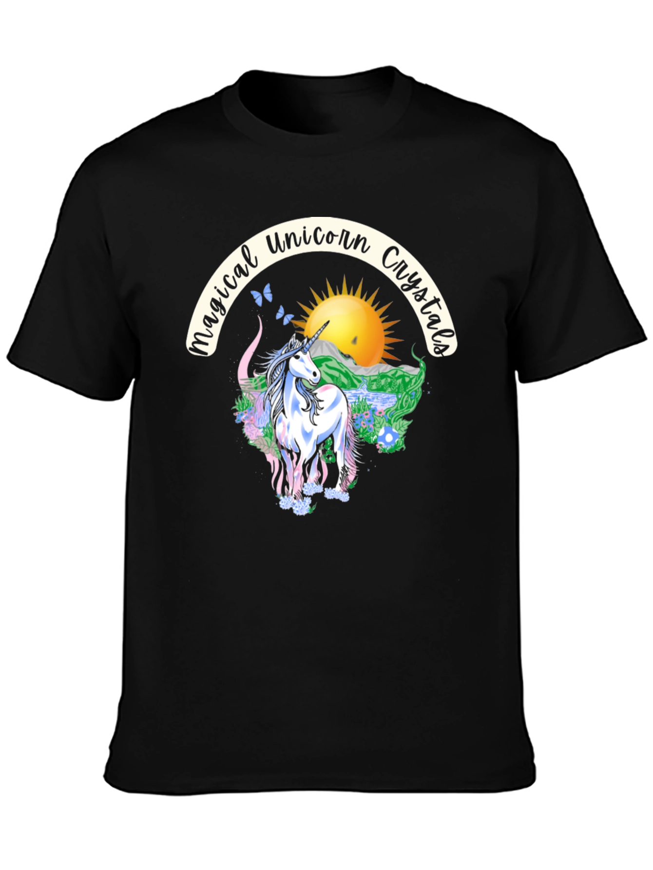 Magical Unicorn Crystals Graphic Tee - 3