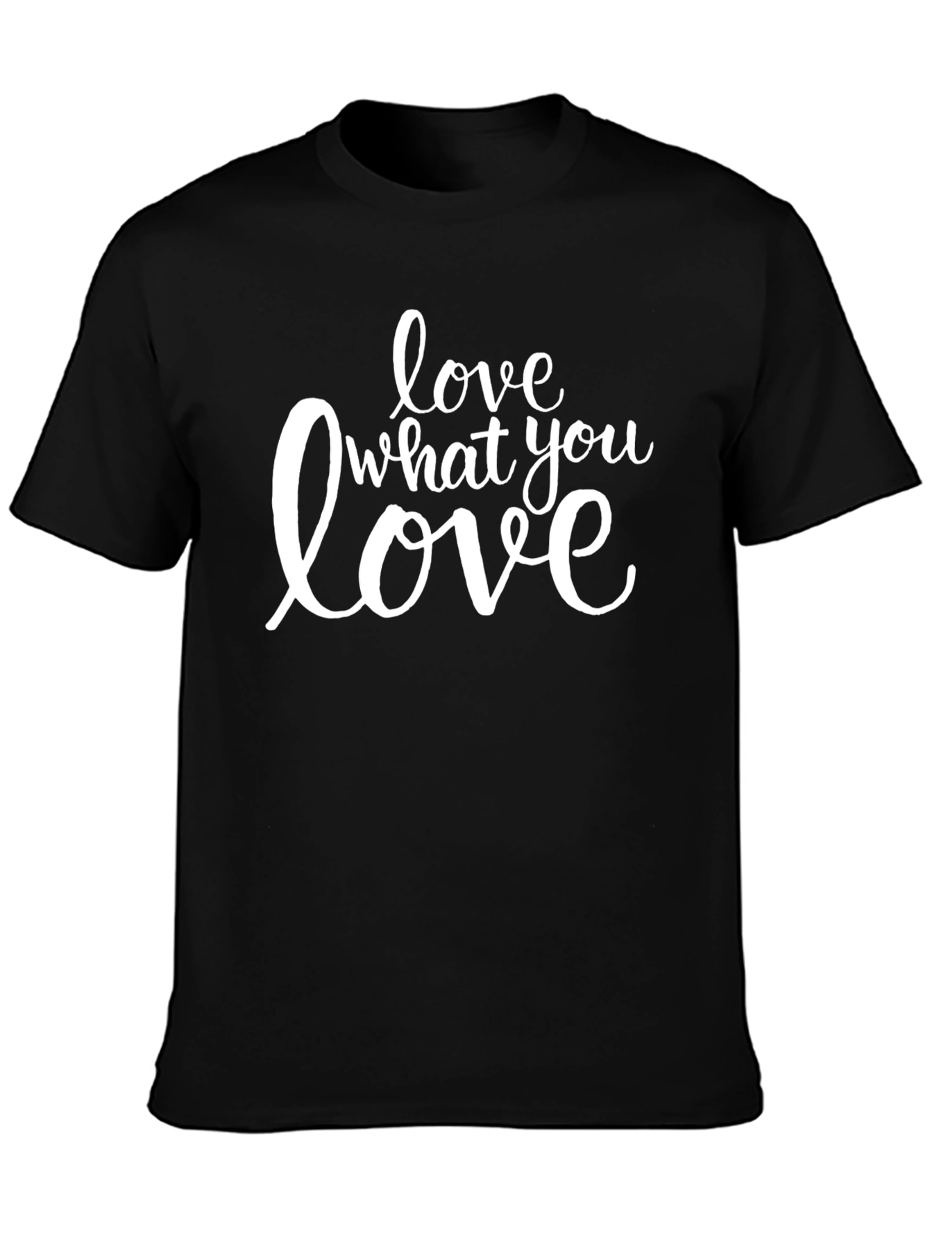 Black Love What You Love - Graphic Tee view 3