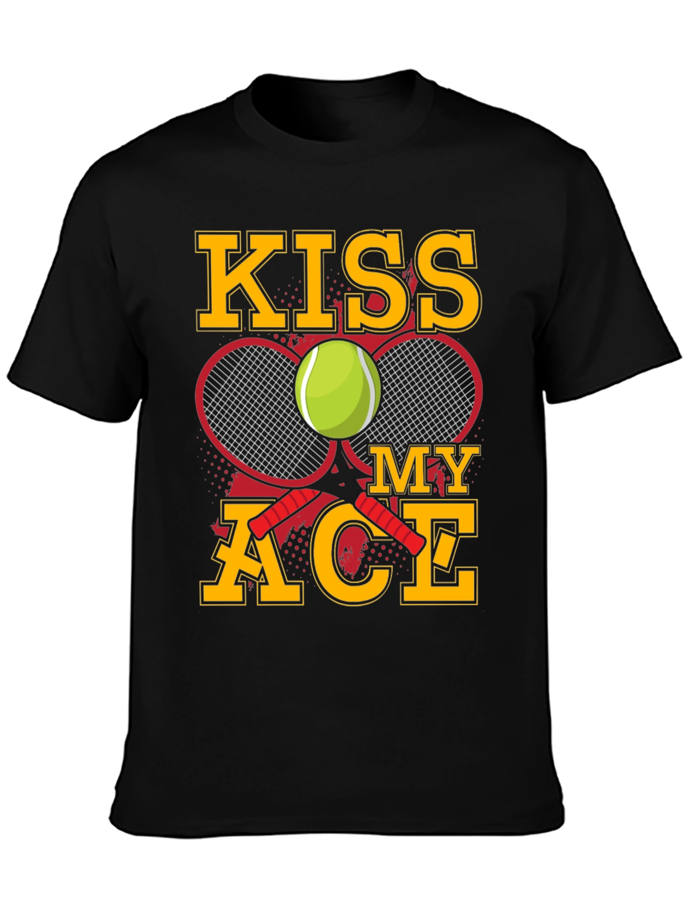 Kiss My Ace Tennis Graphic T-Shirt - 3