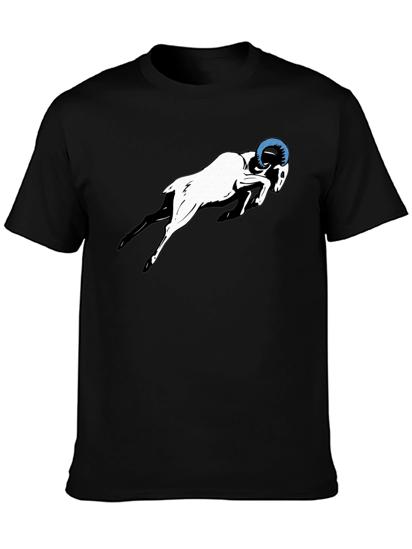 Black Ram Graphic Tee - Black T-Shirt view 3