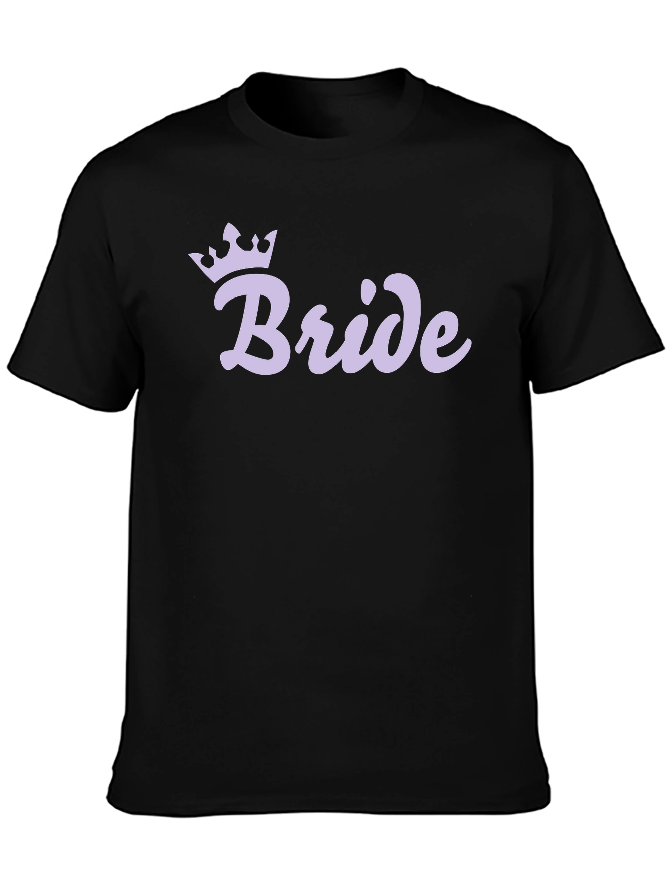 Bride T-Shirt with Crown - Bridal Party Tee - 3