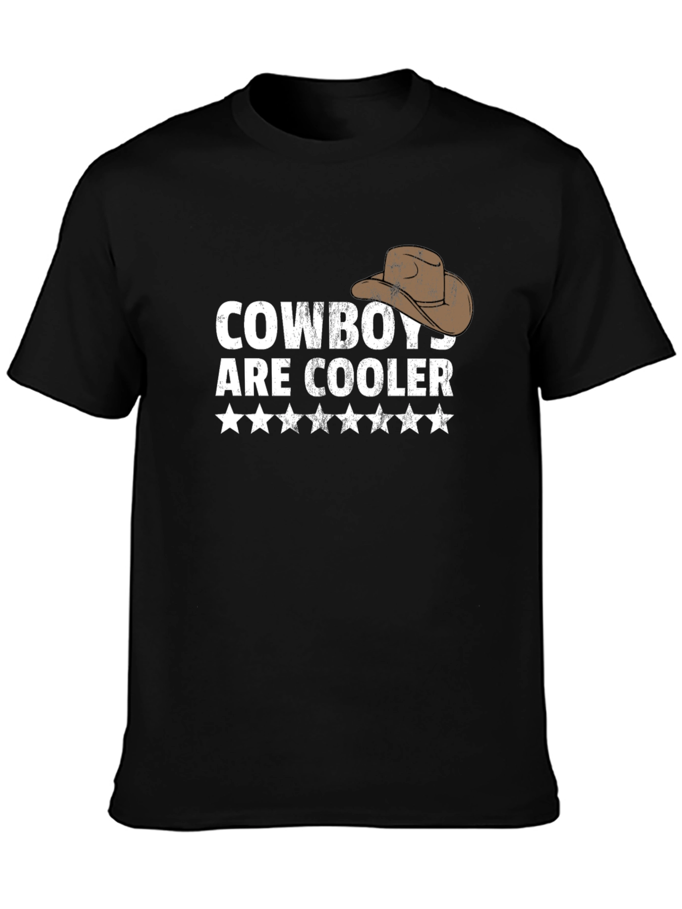 Black Cowboys are Cooler Graphic Tee - Western Style view 3