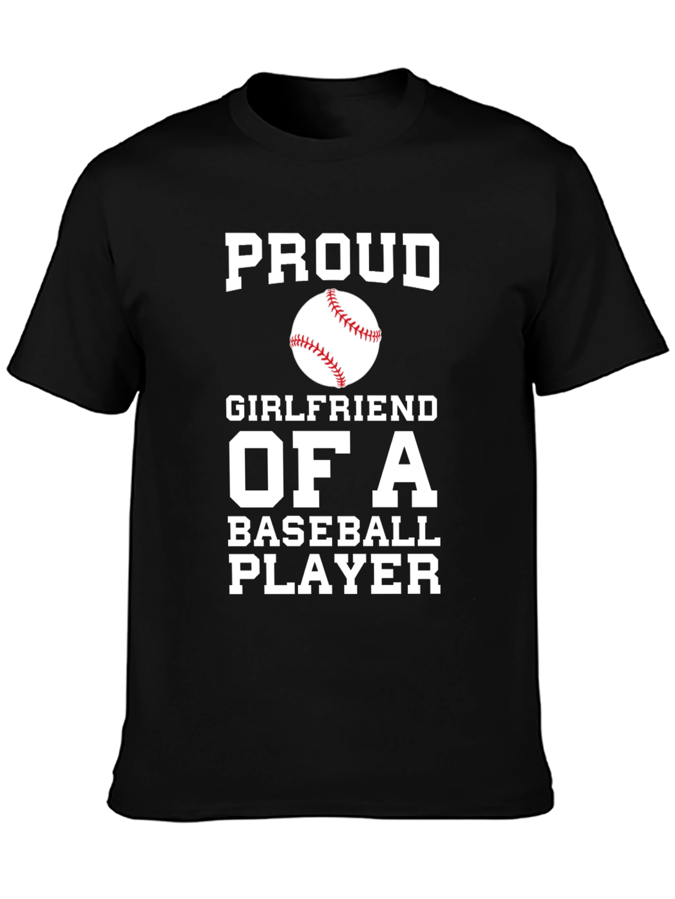 Proud Baseball Girlfriend T-Shirt - 3