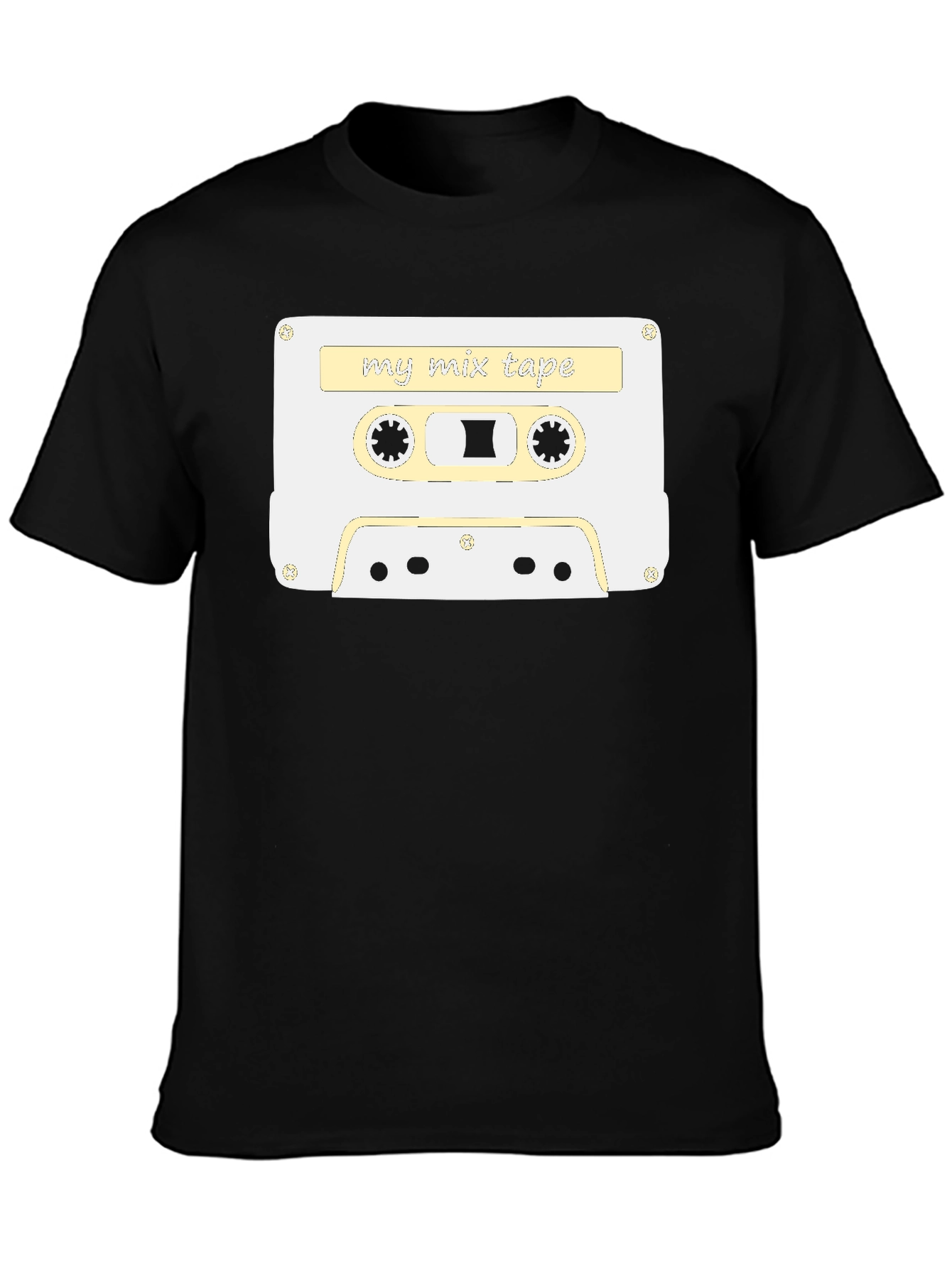 My Mix Tape Graphic Tee - Retro Cassette T-Shirt - 3