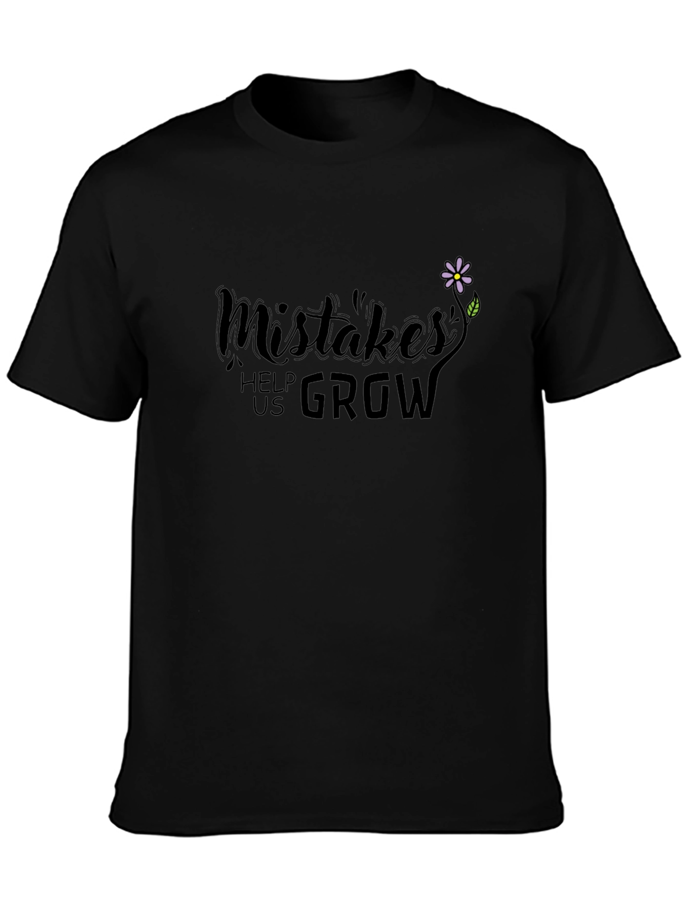 Mistakes Help Us Grow Graphic T-Shirt - 3