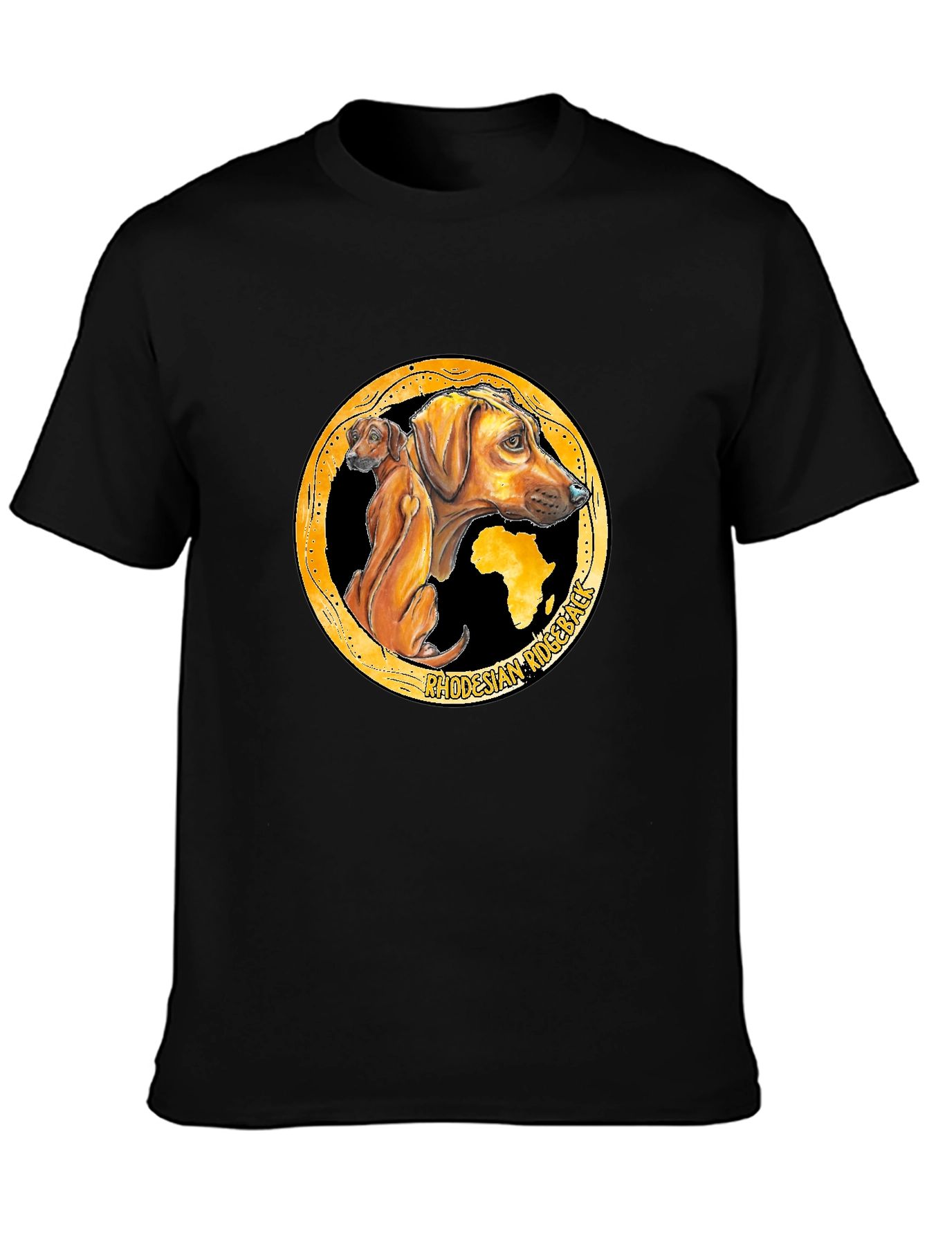 Rhodesian Ridgeback T-Shirt - Africa Dog Breed Tee - 3