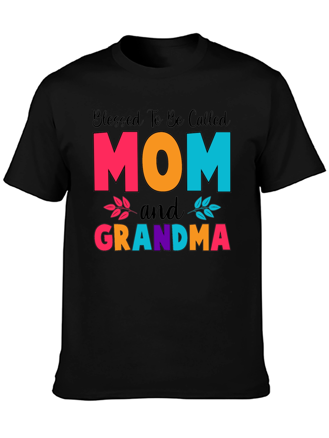 Blessed Mom and Grandma T-Shirt - 3