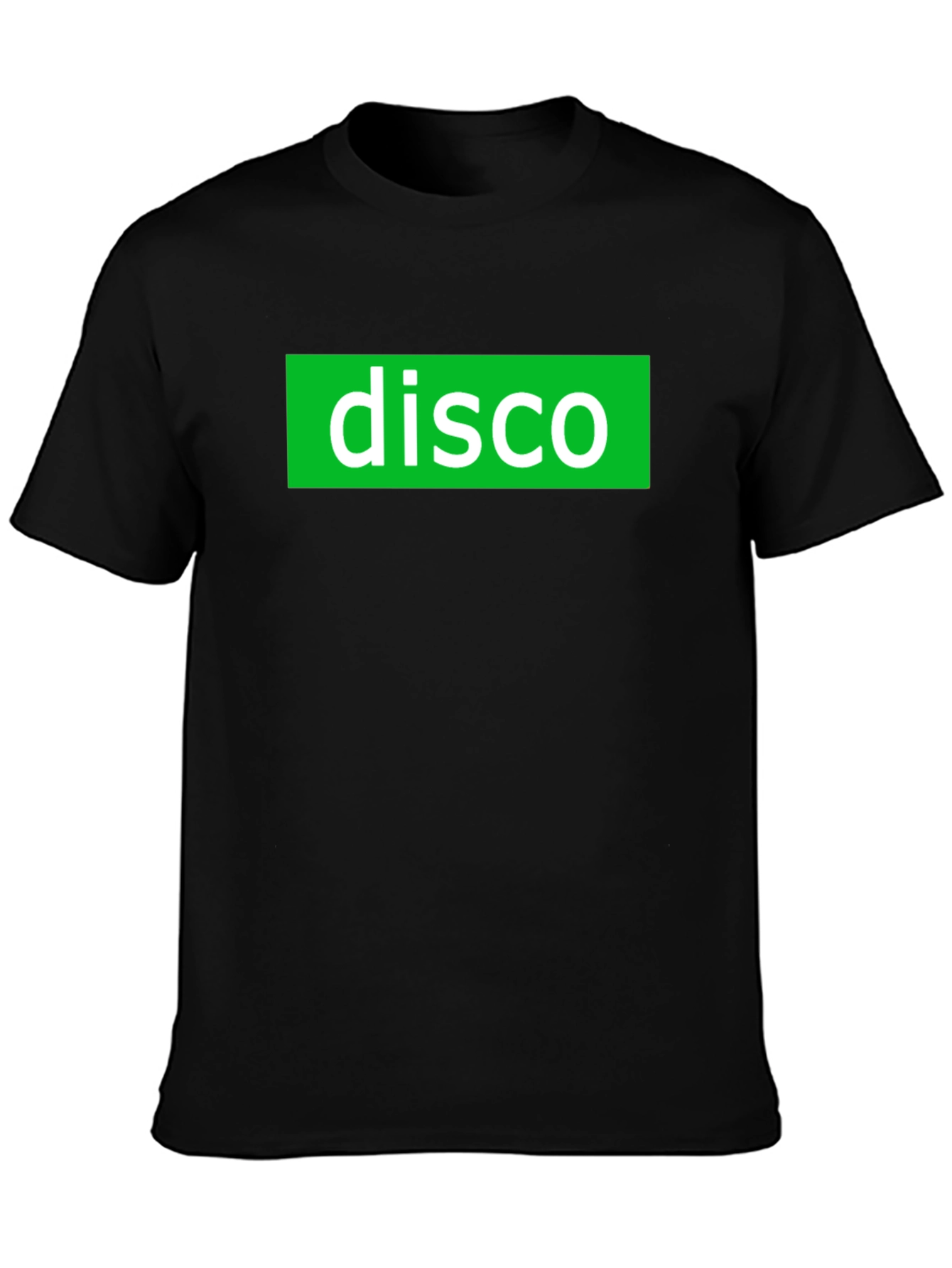 Black Disco Graphic Tee - Black Short Sleeve view 3