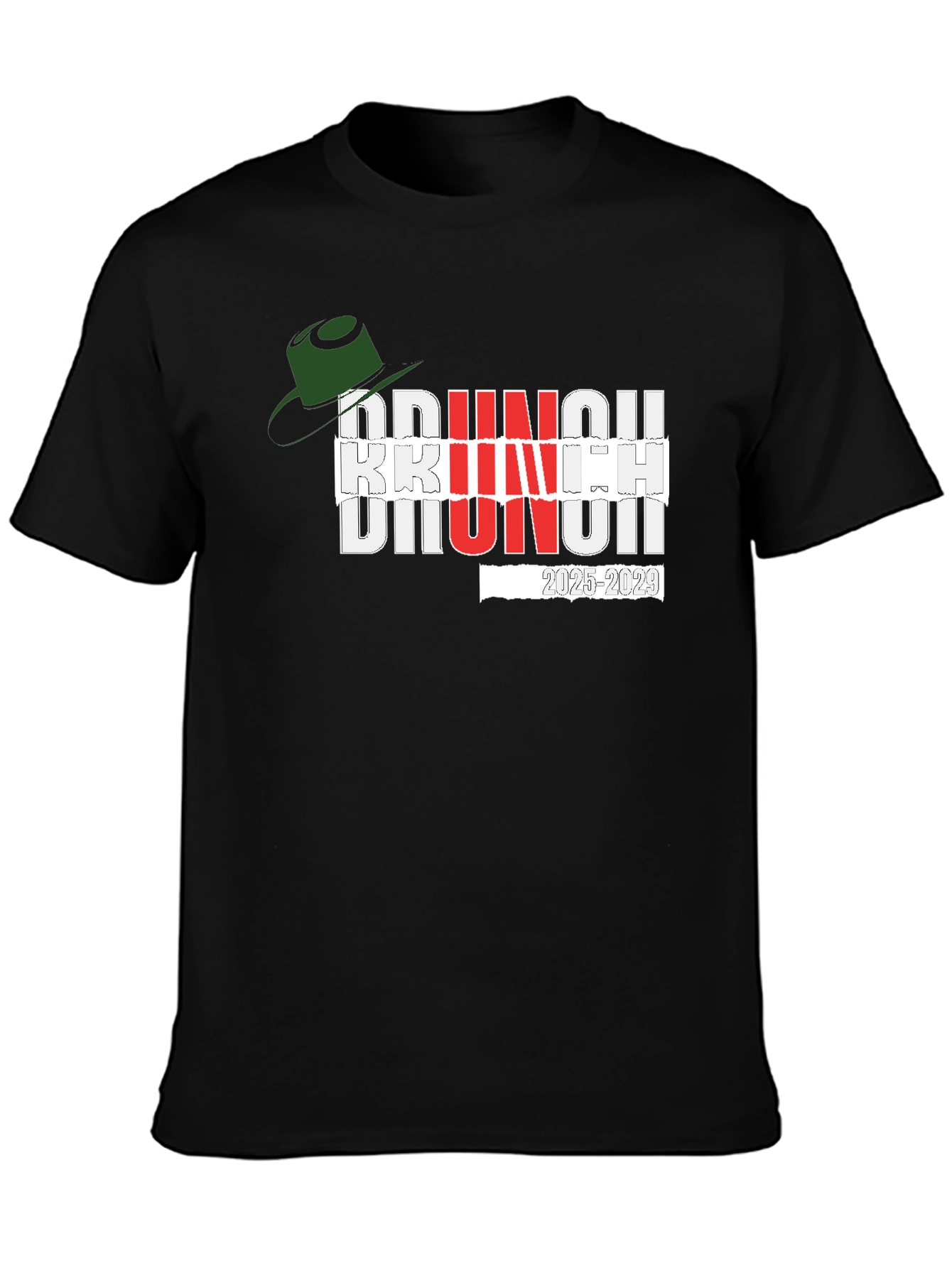 Black Brunch 2025-2023 Graphic Tee - Stylish Casual Wear view 3