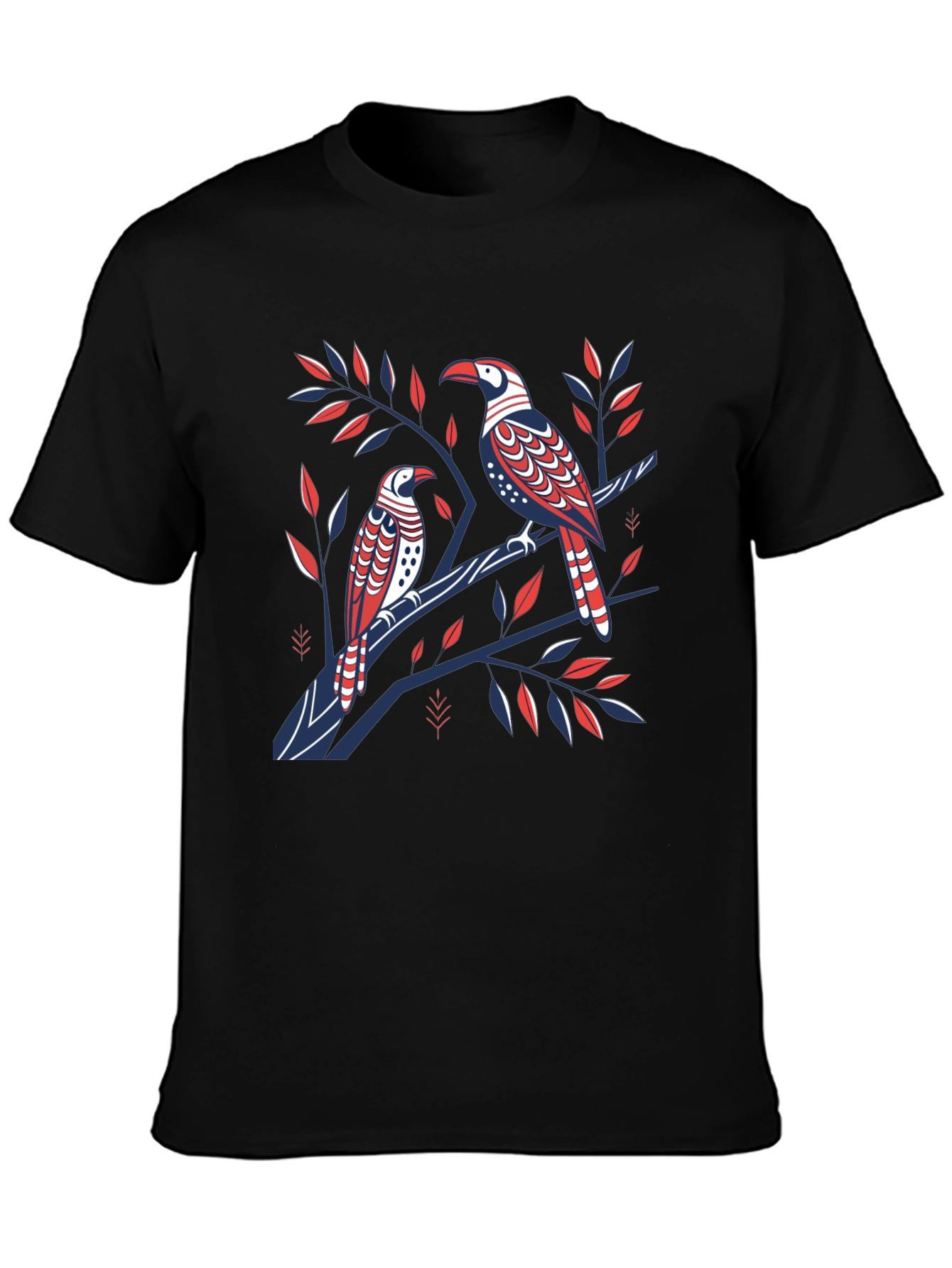 Black Black Bird Graphic Tee view 3