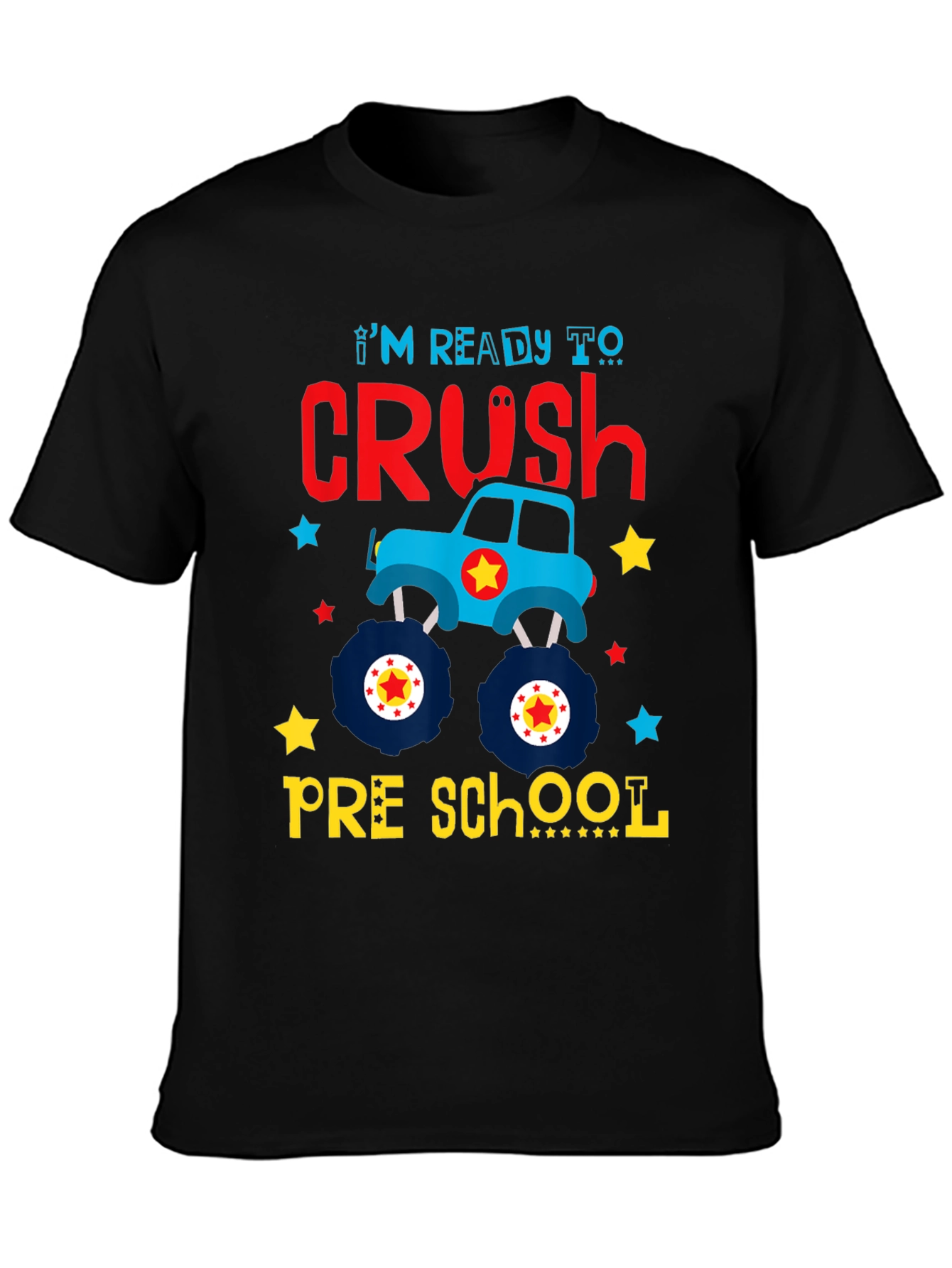 Crush Preschool Monster Truck T-Shirt - 3