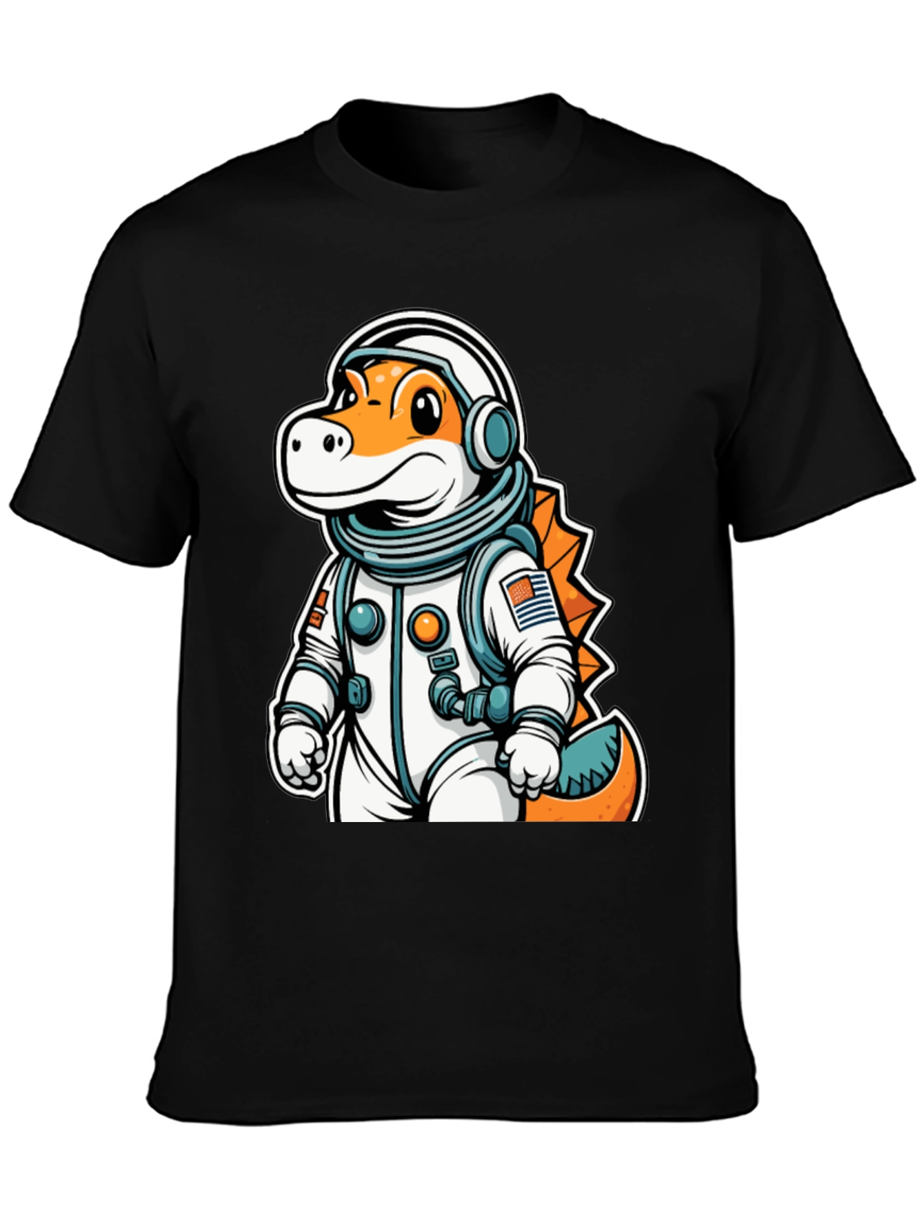 Dino Astronaut T-Shirt - Space Explorer Tee - 3