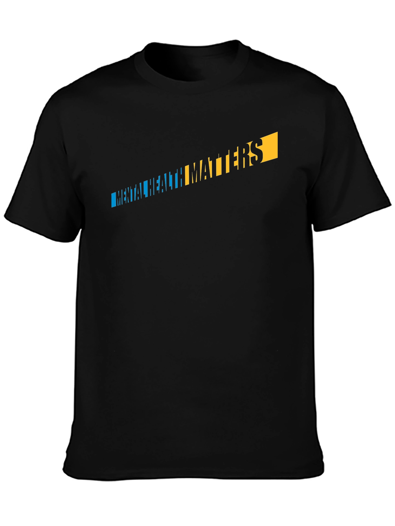 Black Mental Health Matters Graphic T-Shirt view 3