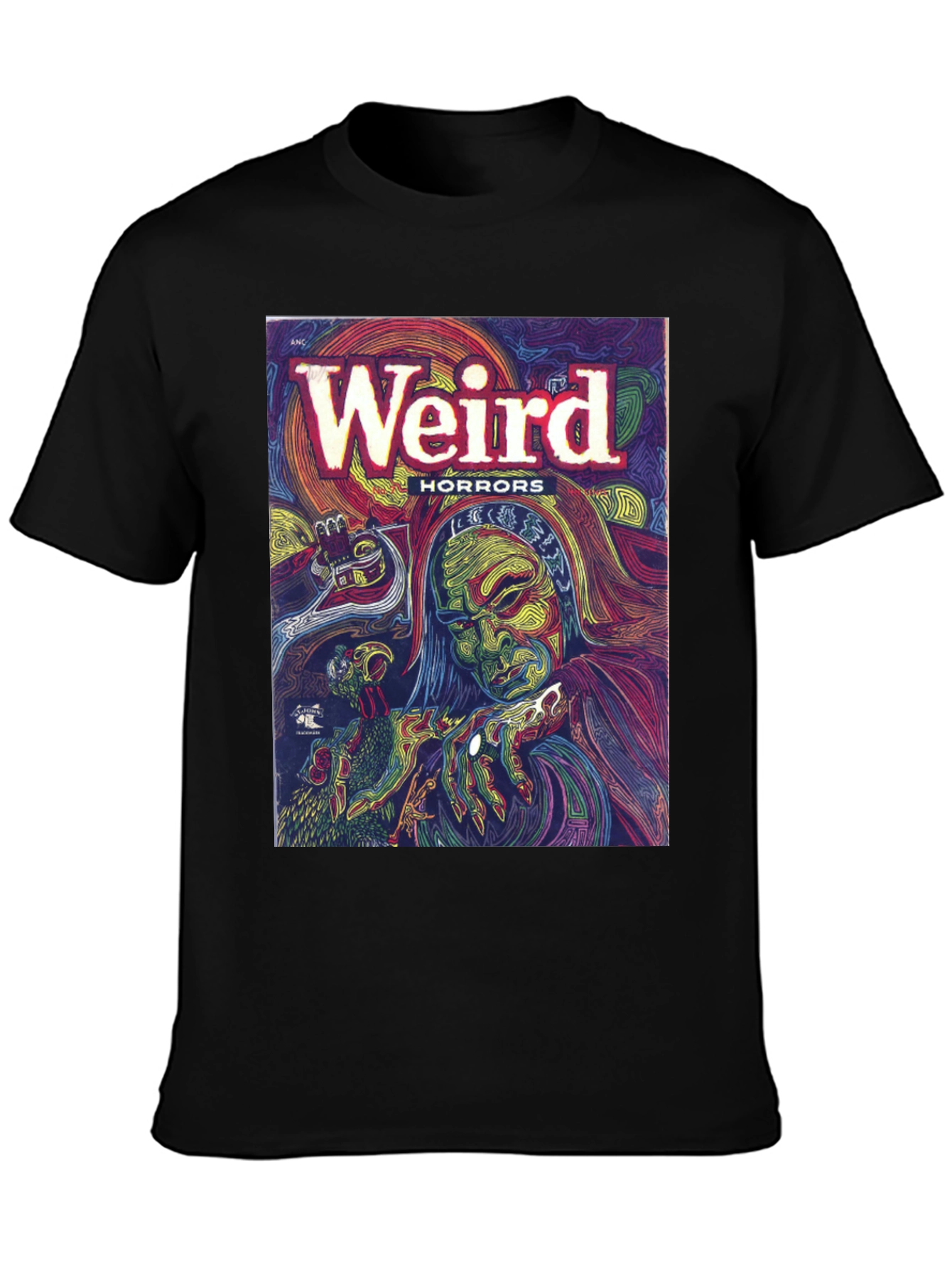 Weird Horrors Graphic Tee - Retro Comic Book Shirt - 3