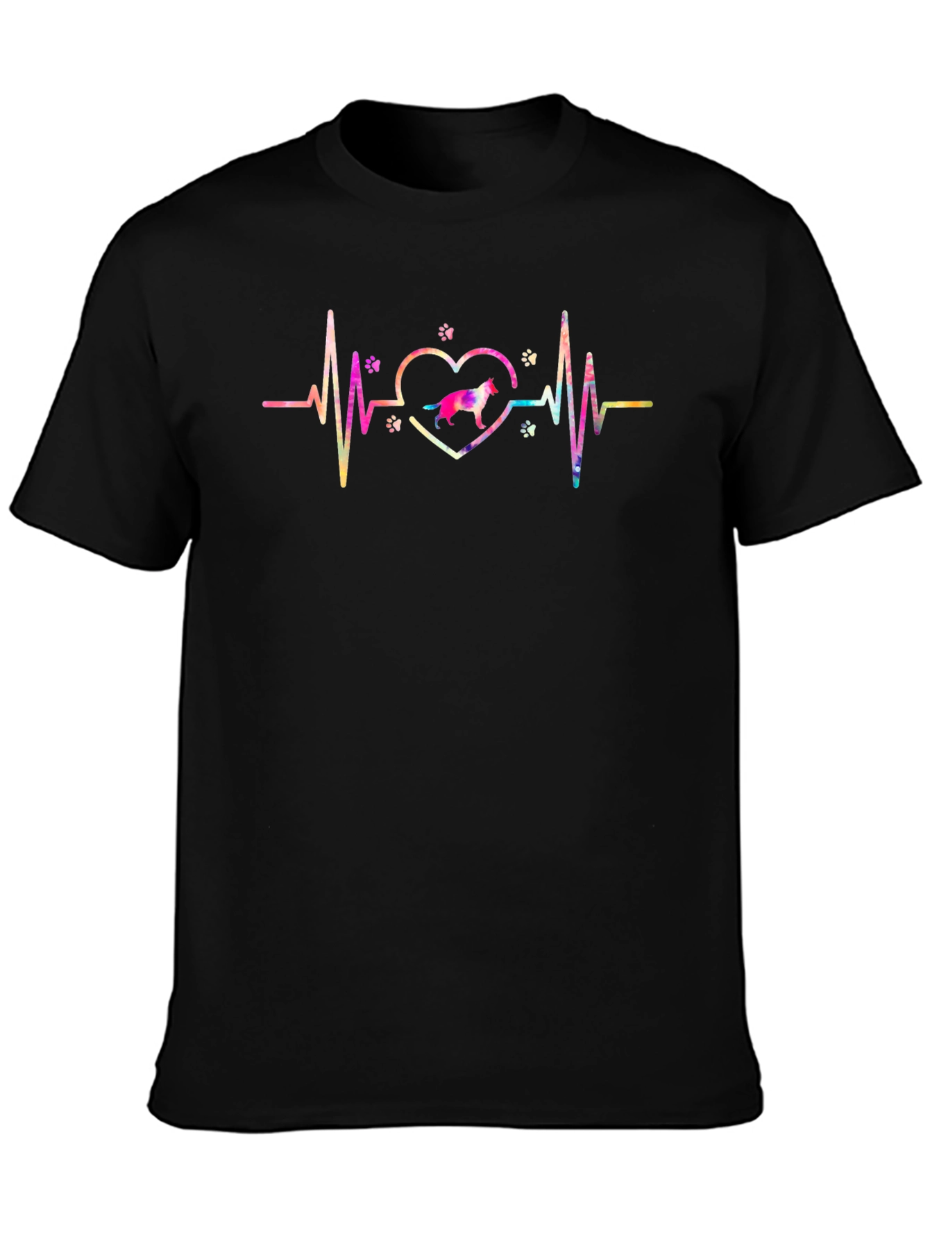 Dog Heartbeat T-Shirt - Perfect for Dog Lovers! - 3
