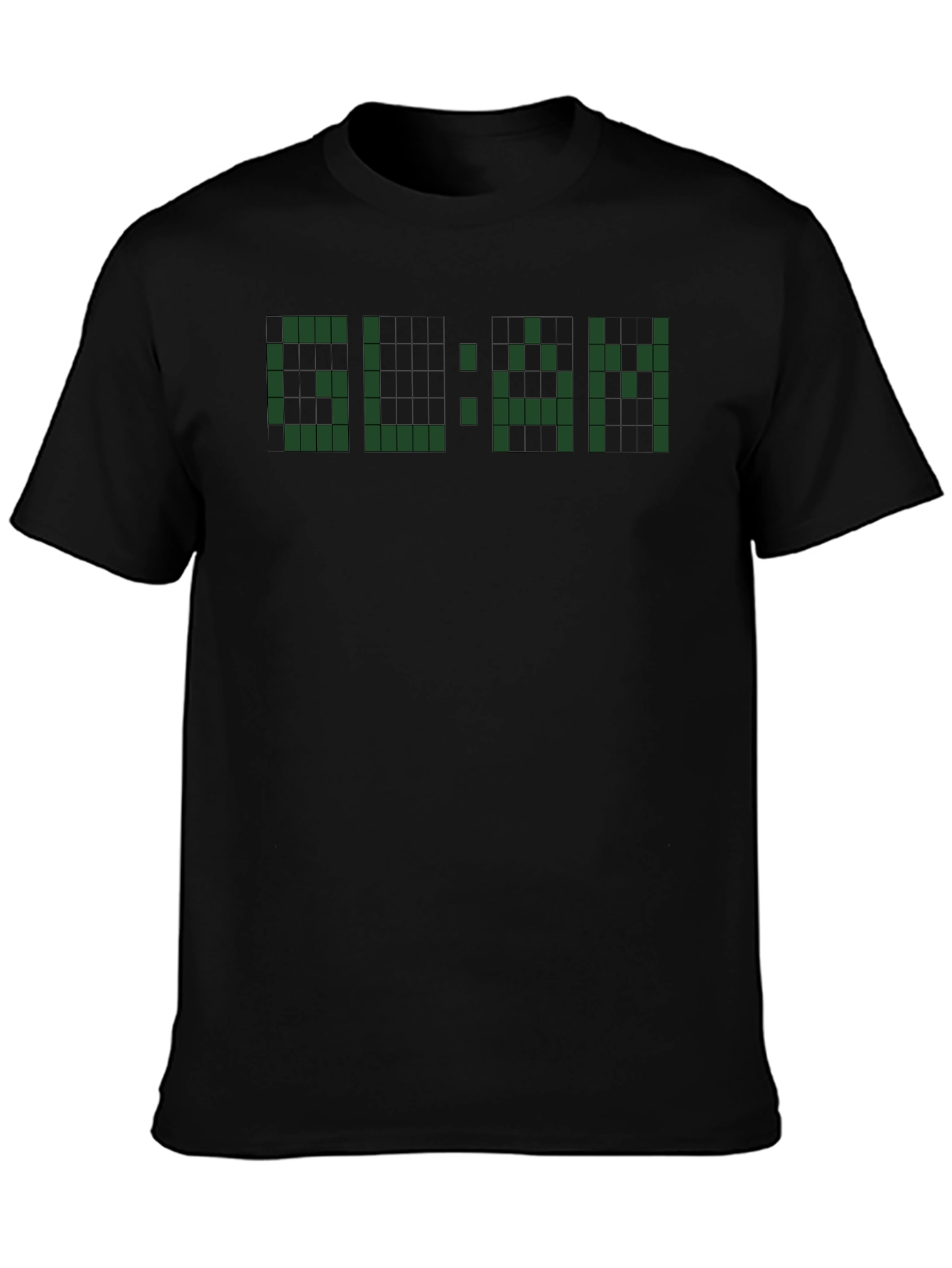 Black Glam Pixelated Tee view 3