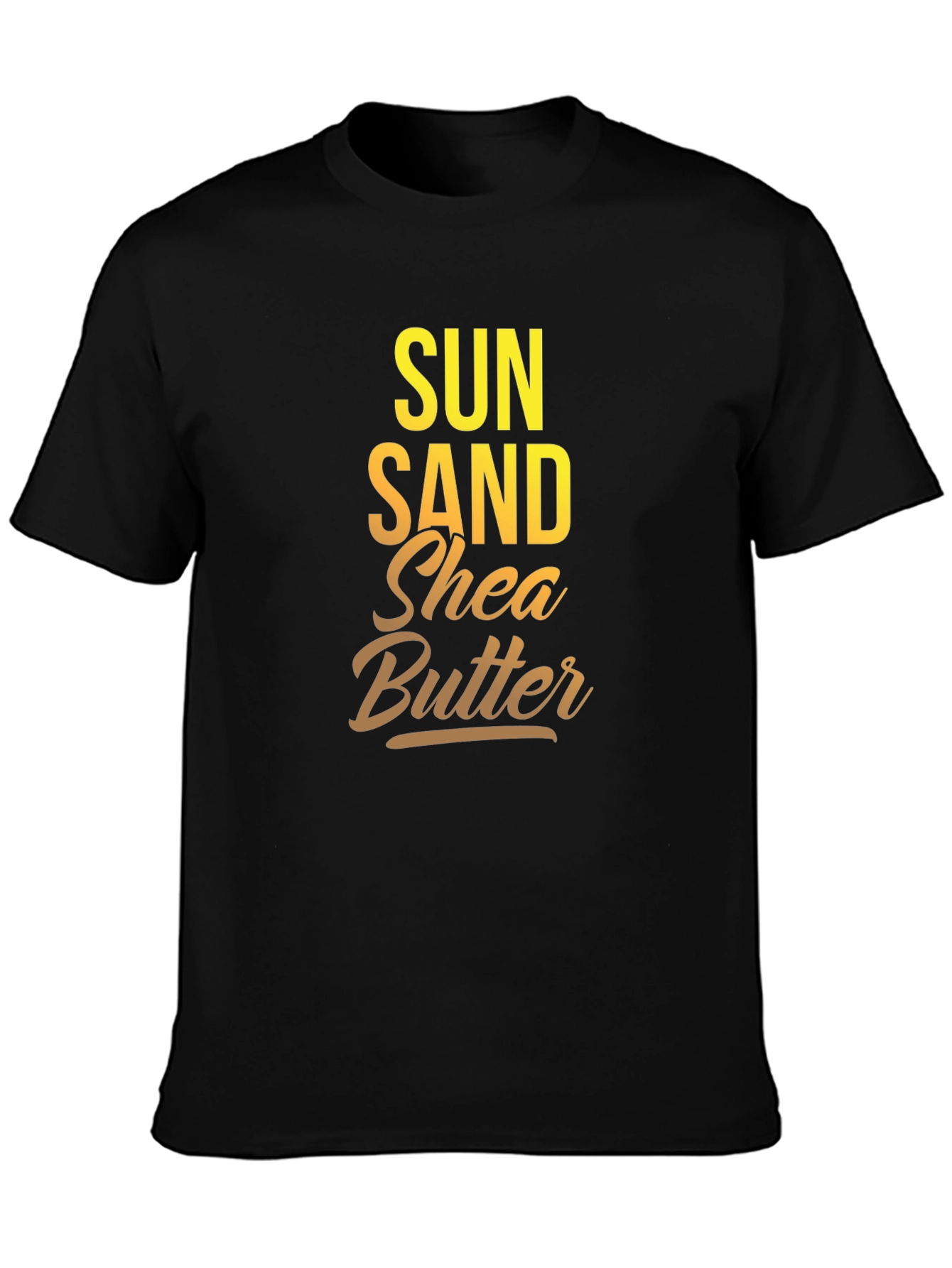 Black Sun Sand Shea Butter Graphic Tee view 3