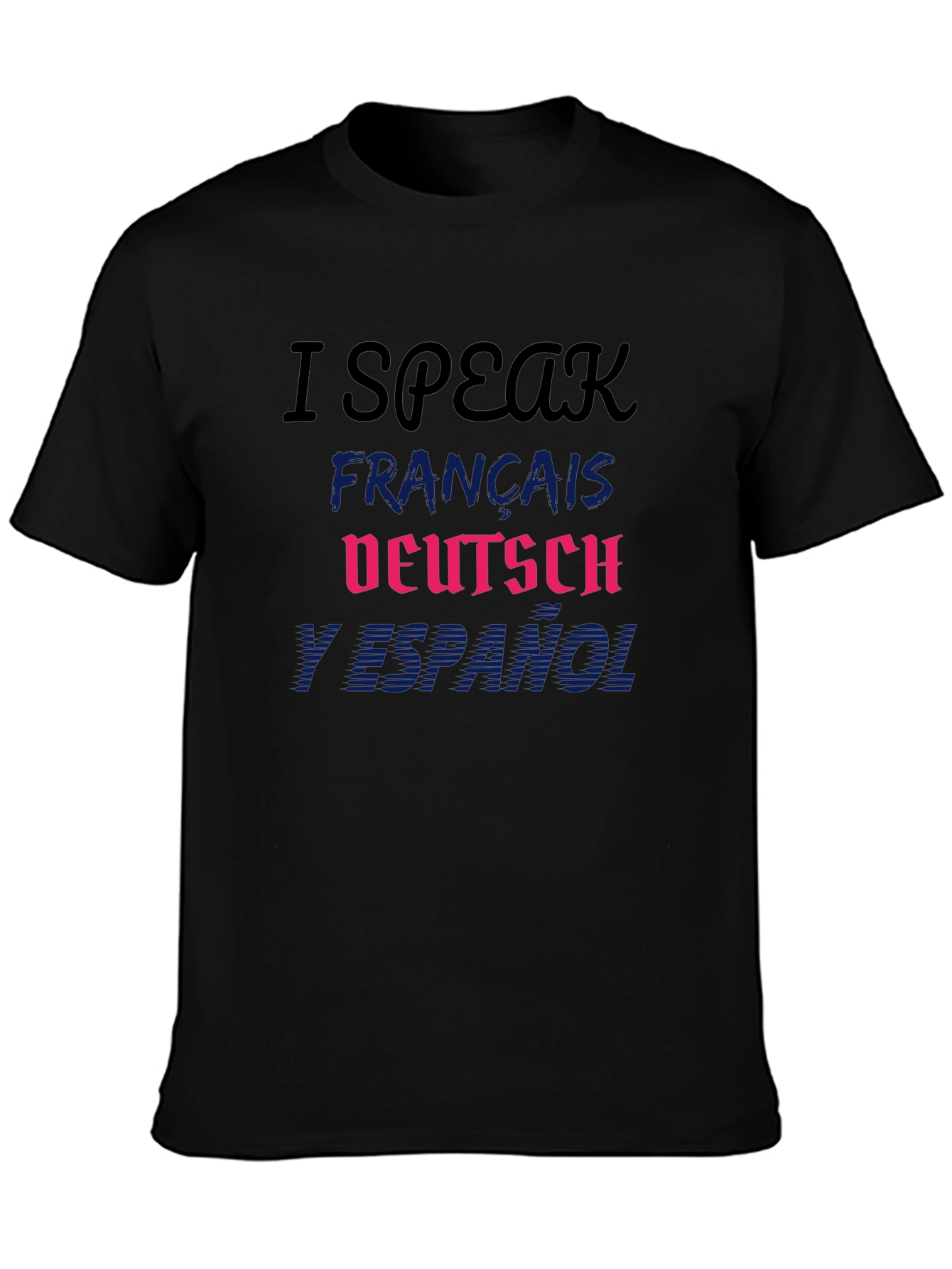 Multilingual I Speak T-Shirt - 3