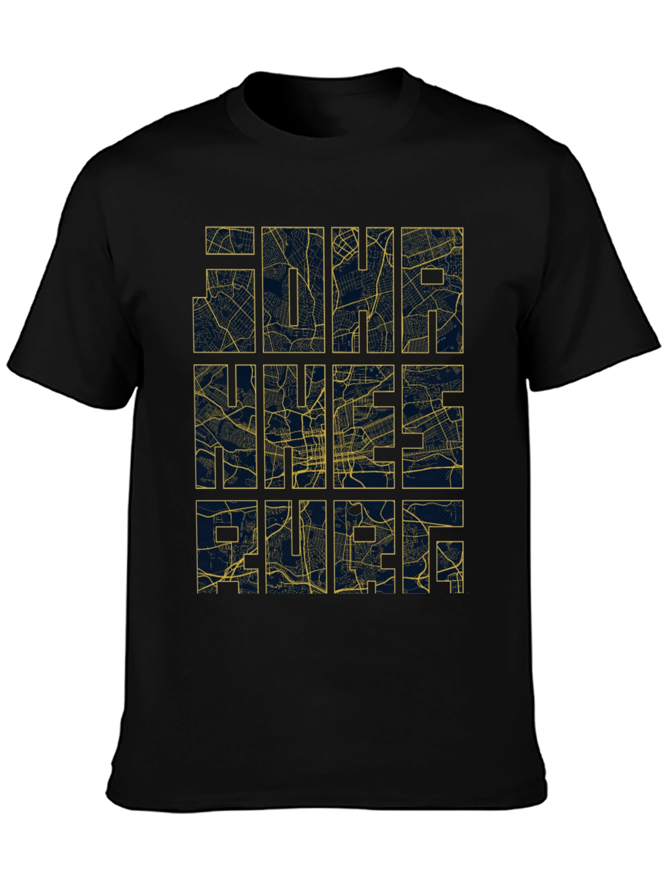 City Map Graphic Print T-Shirt - 3