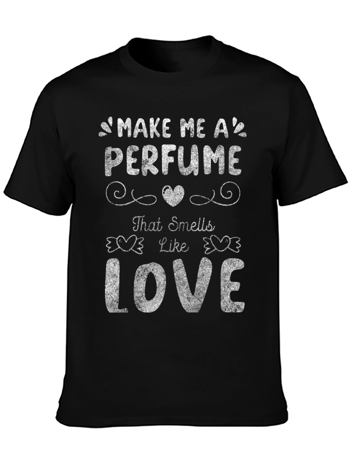 Black Make Me a Perfume Love T-Shirt view 3