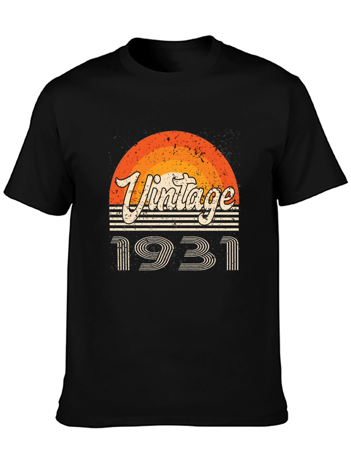 Black Vintage 1931 Graphic T-Shirt view 3