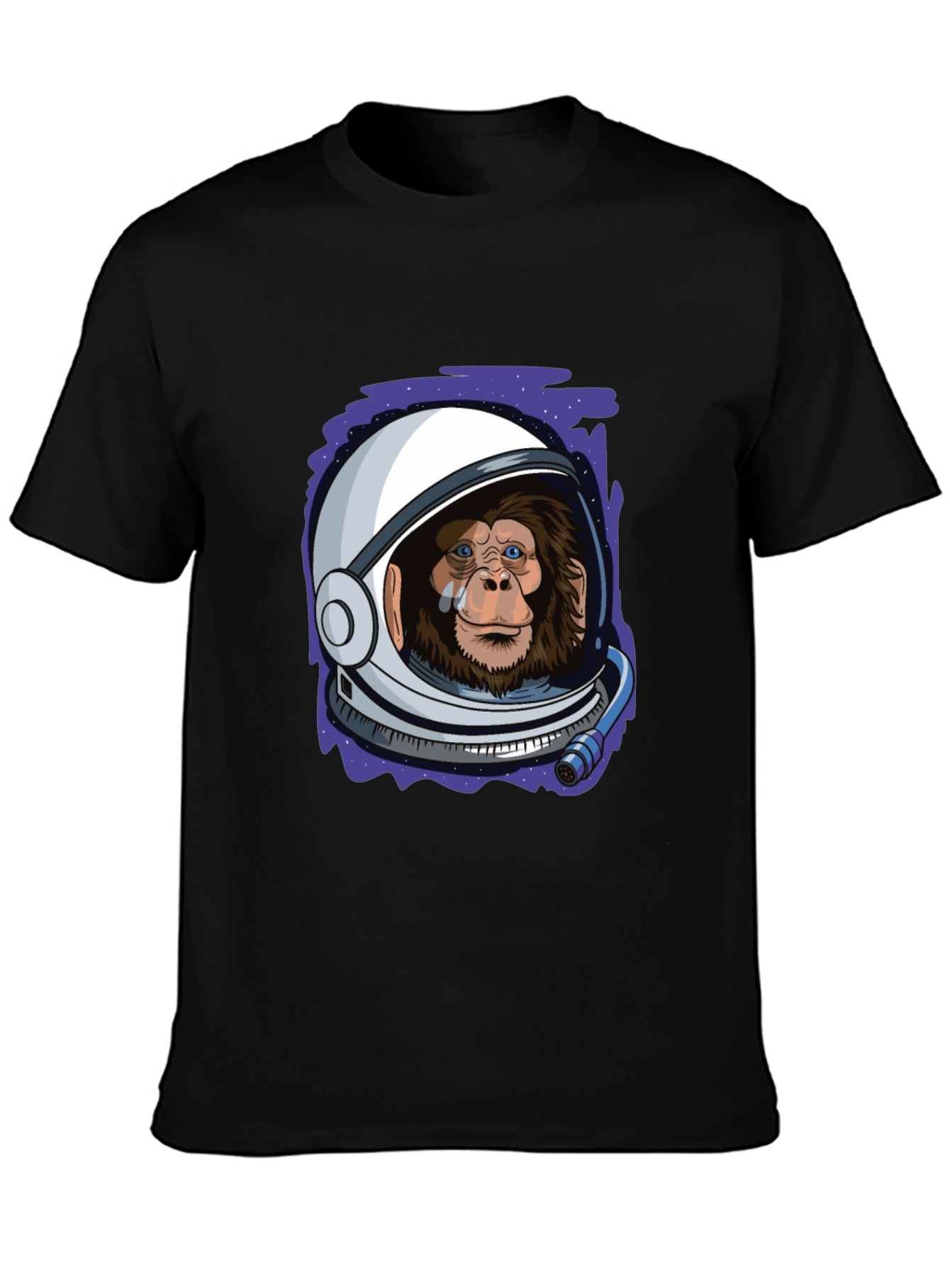 Black Ape Astronaut T-Shirt - Space Monkey Tee view 3